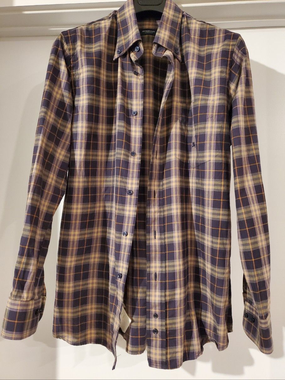 Burberry Burberry London Check Button Down Shirt Sz. M Size US M / EU 48-50 / 2 - 1 Thumbnail