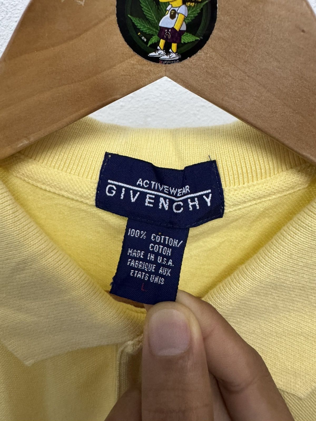 Givenchy Vintage Givenchy Embroidery Logo Polo Shirt Size US L / EU 52-54 / 3 - 3 Thumbnail