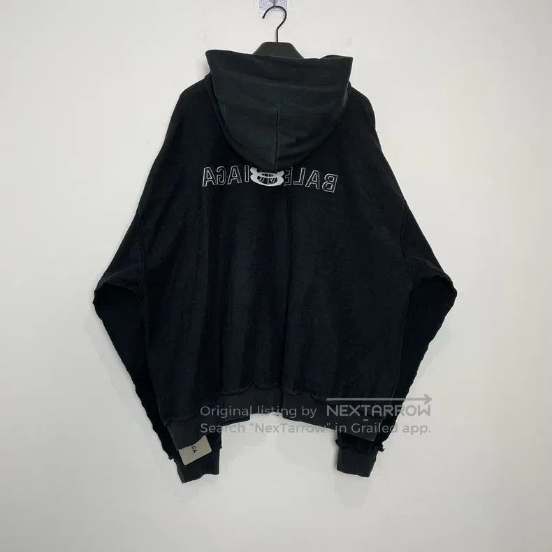 Balenciaga Balenciaga Overlapping logo zip hoodie Size US M / EU 48-50 / 2 - 2 Thumbnail