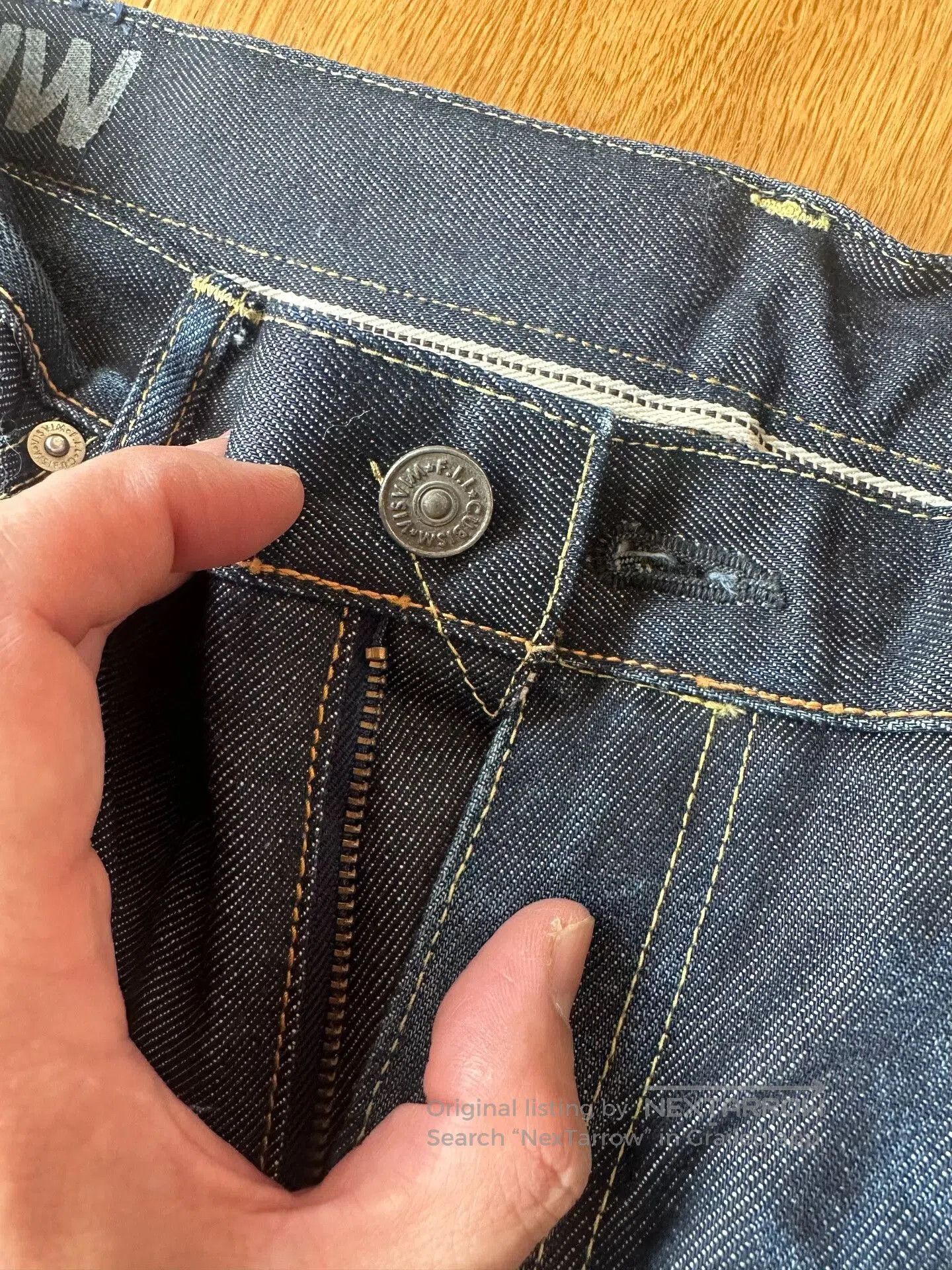 Visvim VISVIM Jeans 03NW W36 L30 for Sale. Size US 36 / EU 52 - 2 Thumbnail