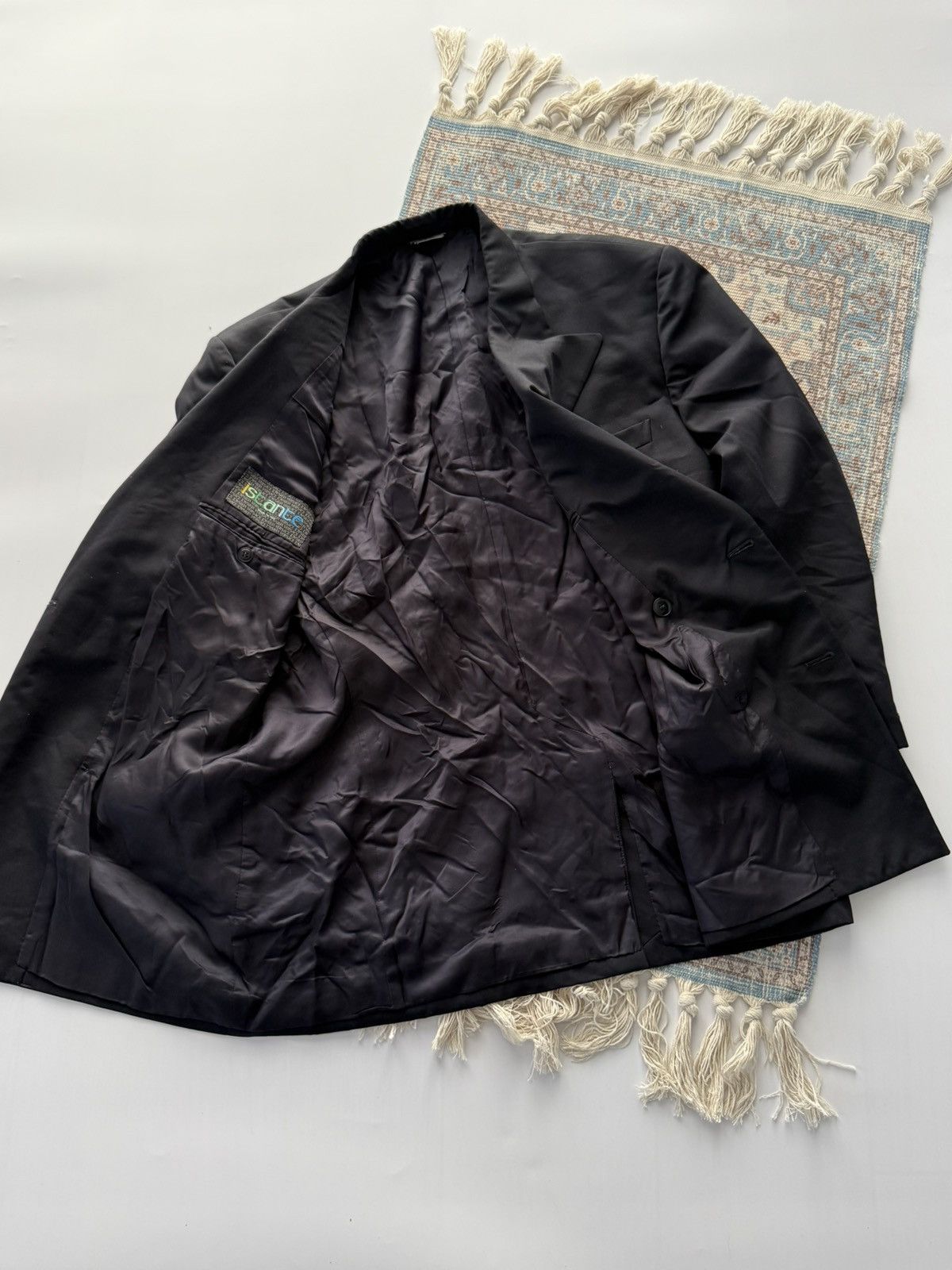 Versace Rare 90s Istante by Gianni Versace Luxury Mens Blazer Size 54L - 8 Thumbnail