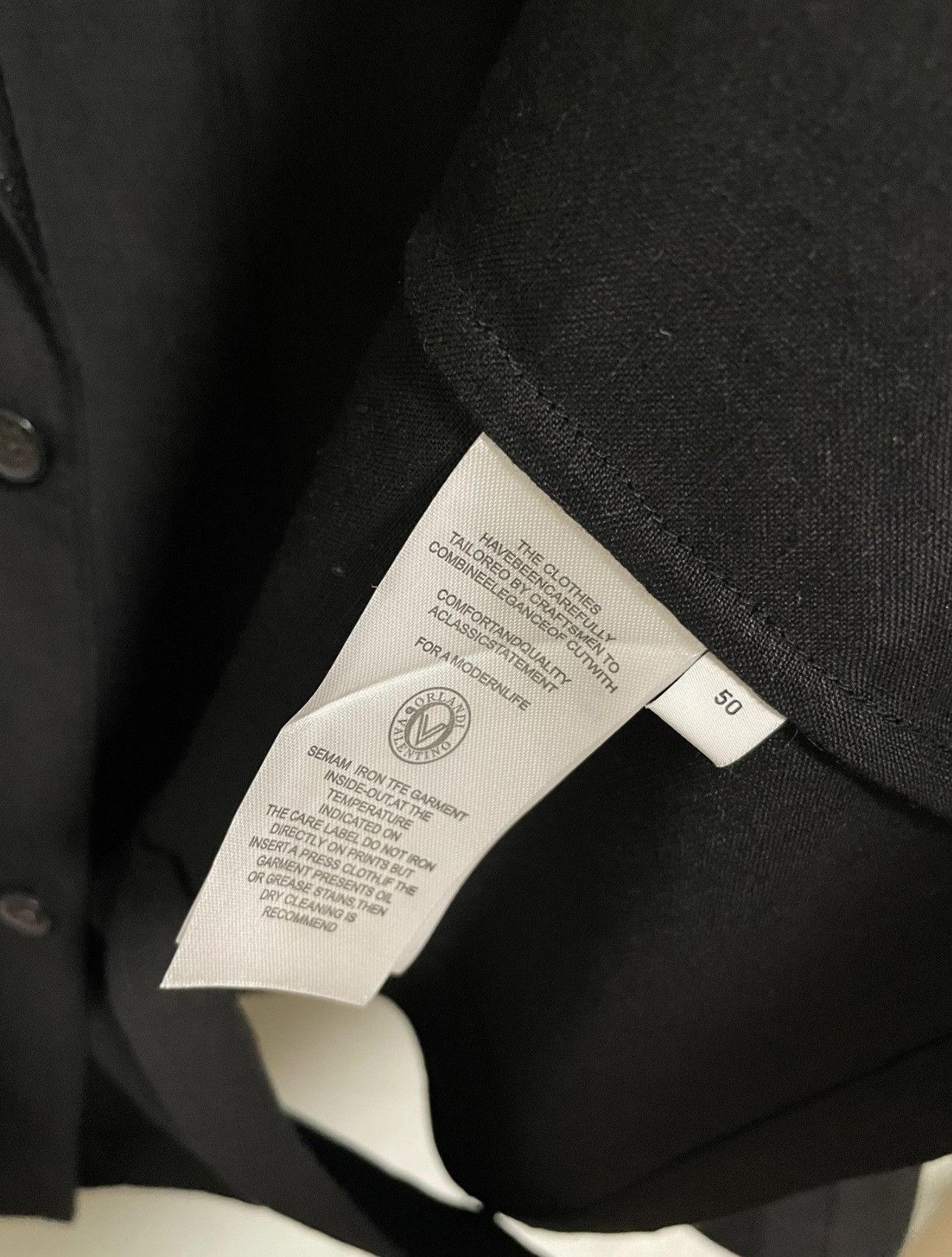 Valentino Orlandi Valentino Casual suits black summer and spring Size 50S - 7 Thumbnail