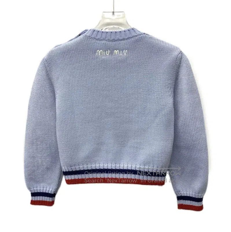 Miu Miu Miu Miu Light Purple Wool Sweater with Mickey Mouse . Size US XS / EU 42 / 0 - 2 Thumbnail