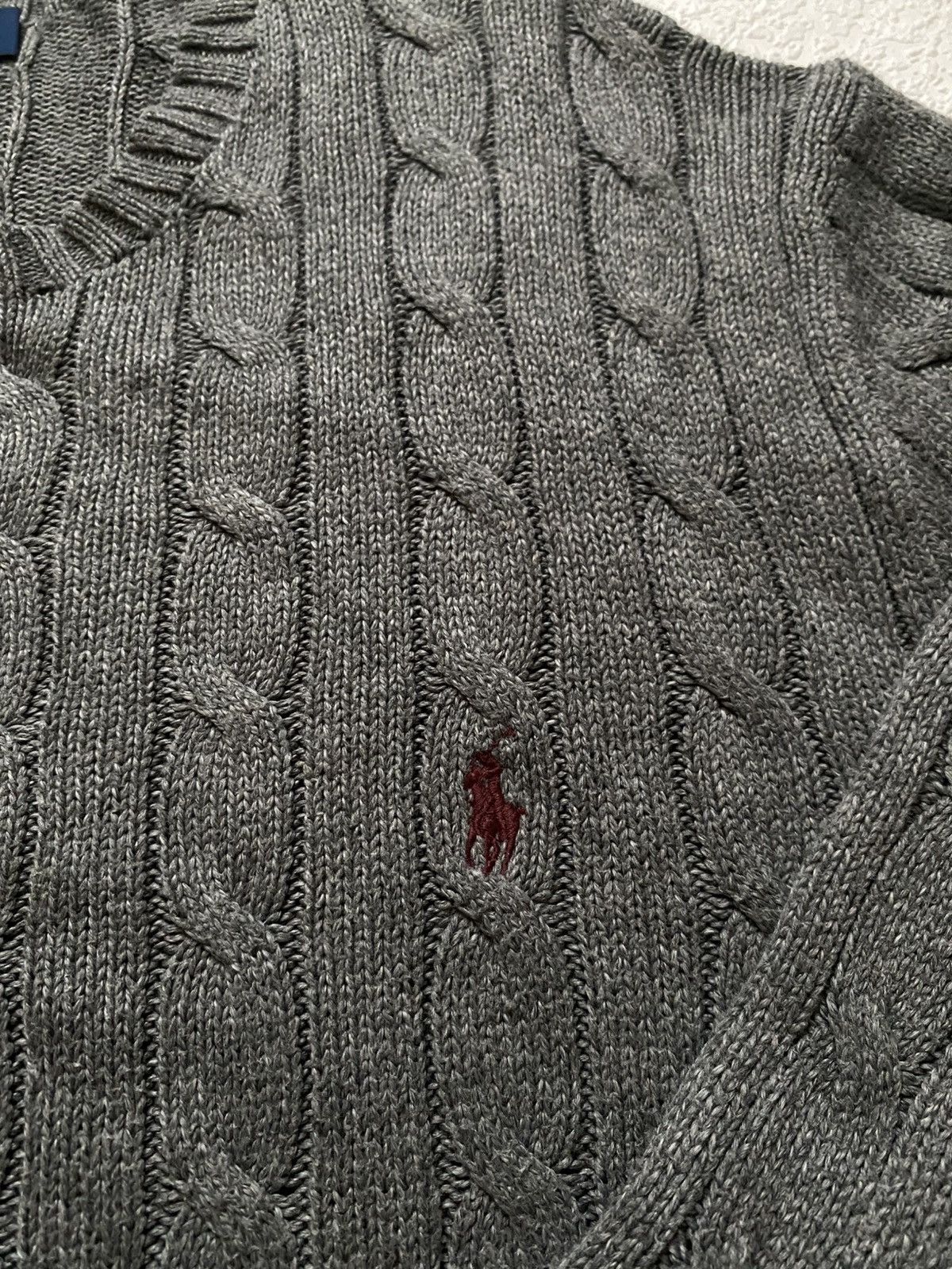 Polo Ralph Lauren Polo Ralph Lauren luxury streetwear gray sweater Size US XL / EU 56 / 4 - 2 Thumbnail