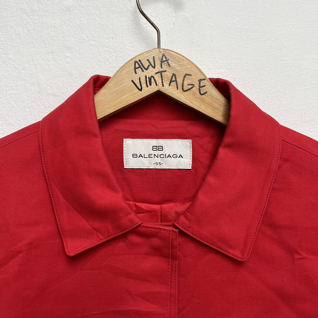 Balenciaga × Vintage Luxury Coat Jacket Balenciaga Script Logo Women's Size M / US 6-8 / IT 42-44 - 4 Thumbnail