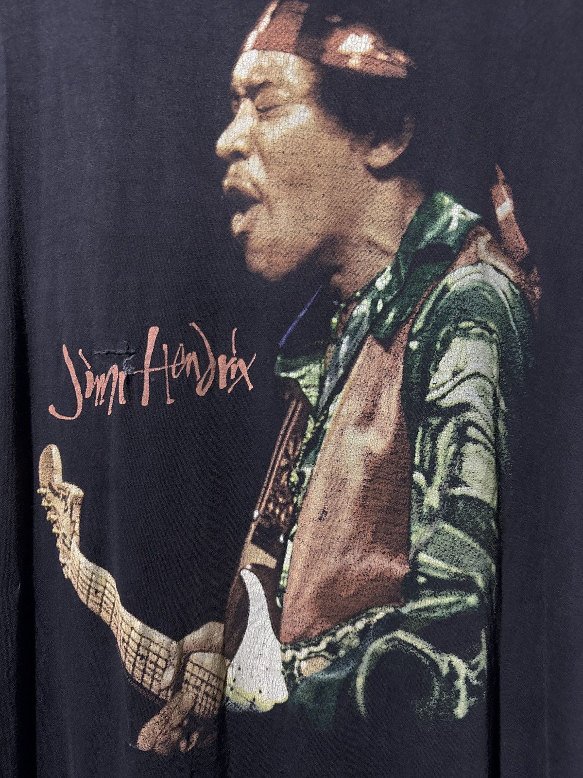 Band Tees Vintage 1995 Jimi Hendrix The Foundation (Winterland) Size US L / EU 52-54 / 3 - 2 Thumbnail