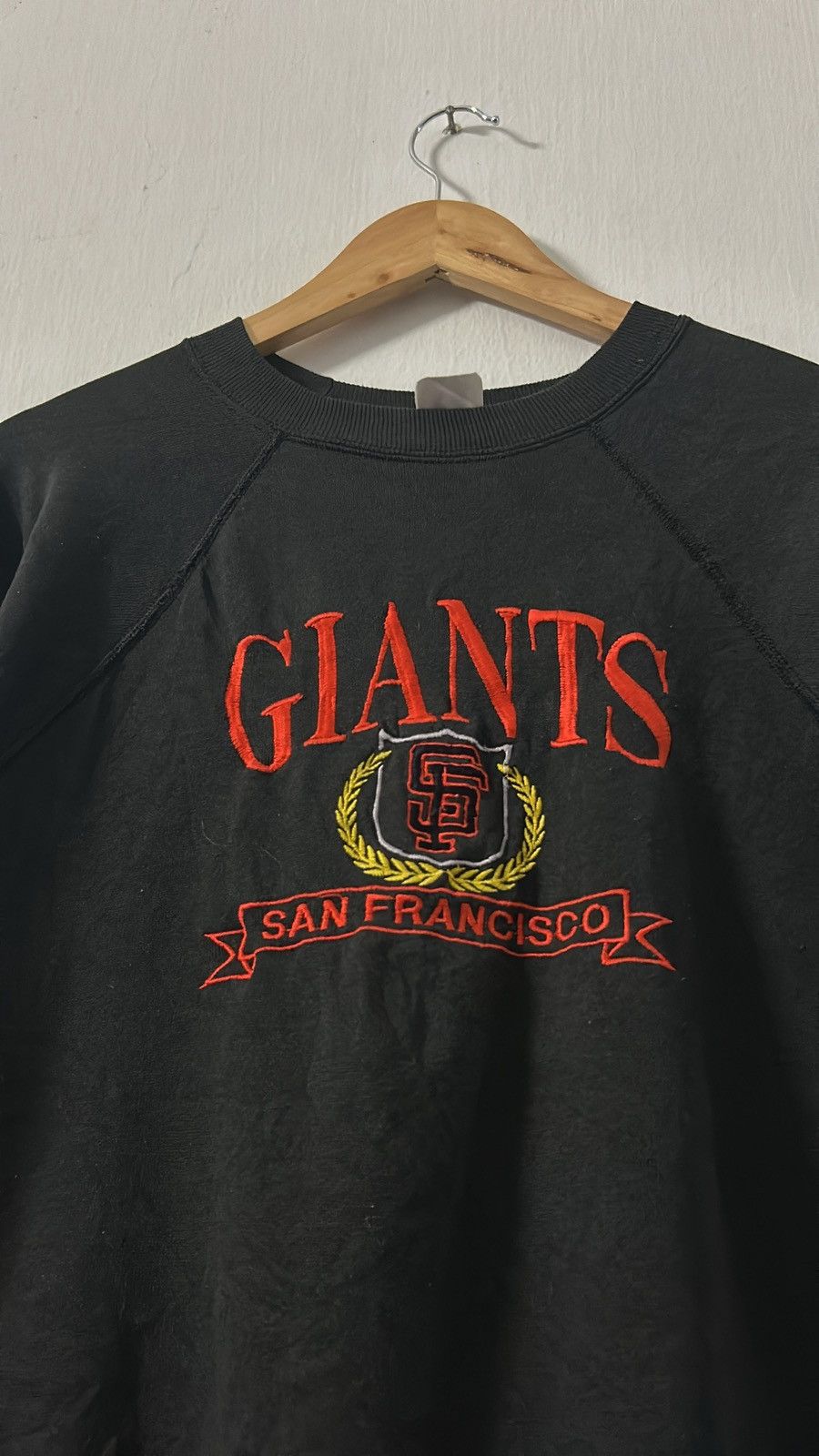 American Giant × Logo 7 × MLB Giants San Franciso Embroided MLB Team Logo 7 Vintage Size US M / EU 48-50 / 2 - 2 Thumbnail