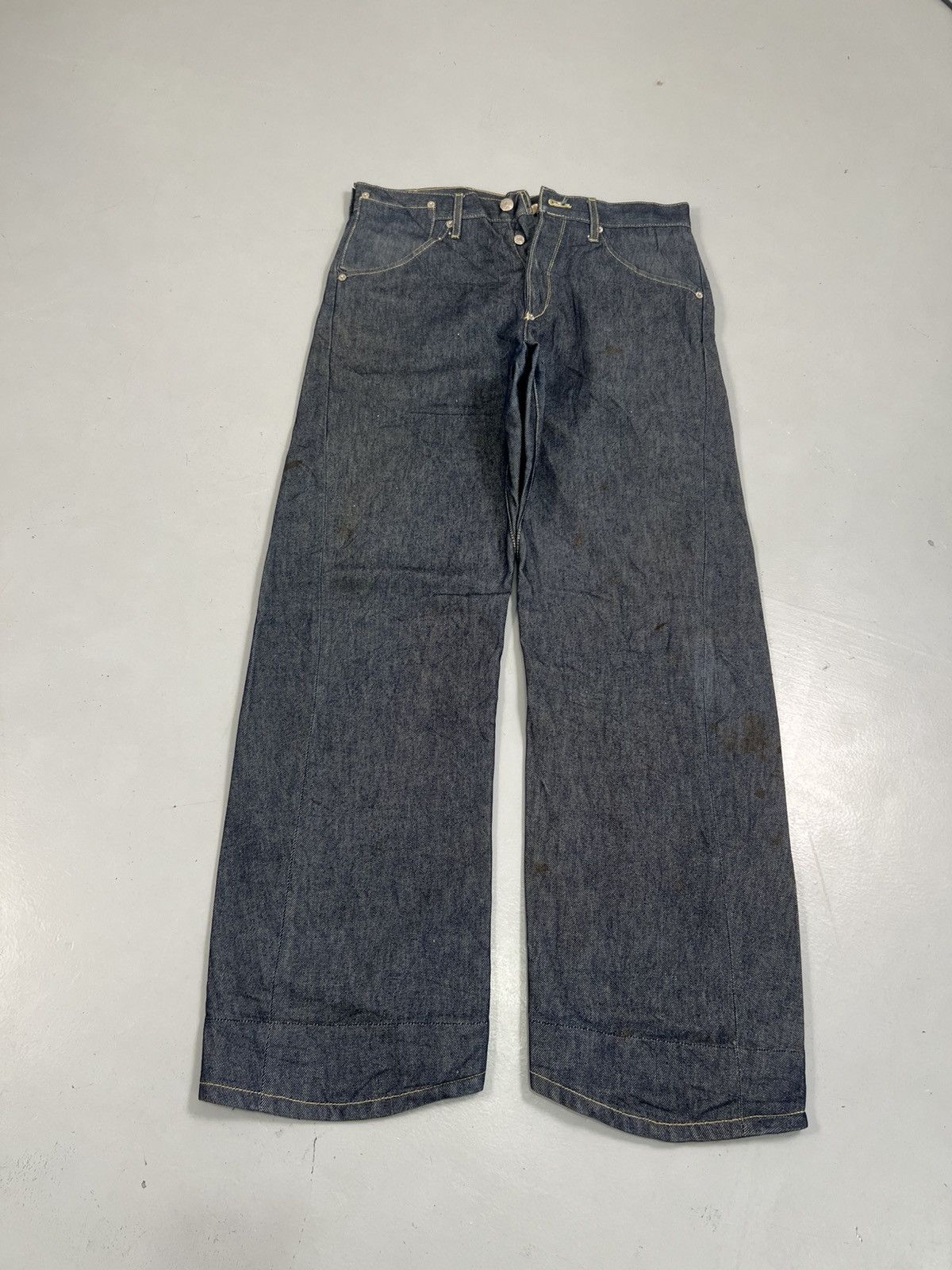 Levi's Vintage Levi’s engineer jeans buckle belt denim Size US 32 / EU 48 - 10 Thumbnail