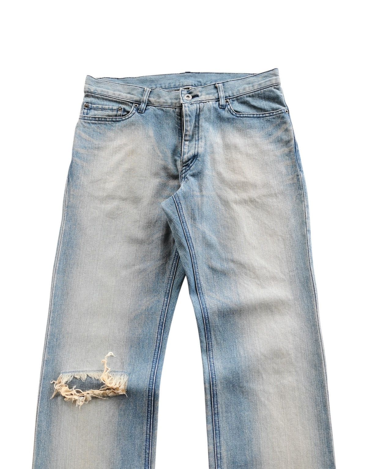 Japanese Brand Comme Ca Du Mode Men - Leather Back Pocket Size US 32 / EU 48 - 4 Thumbnail