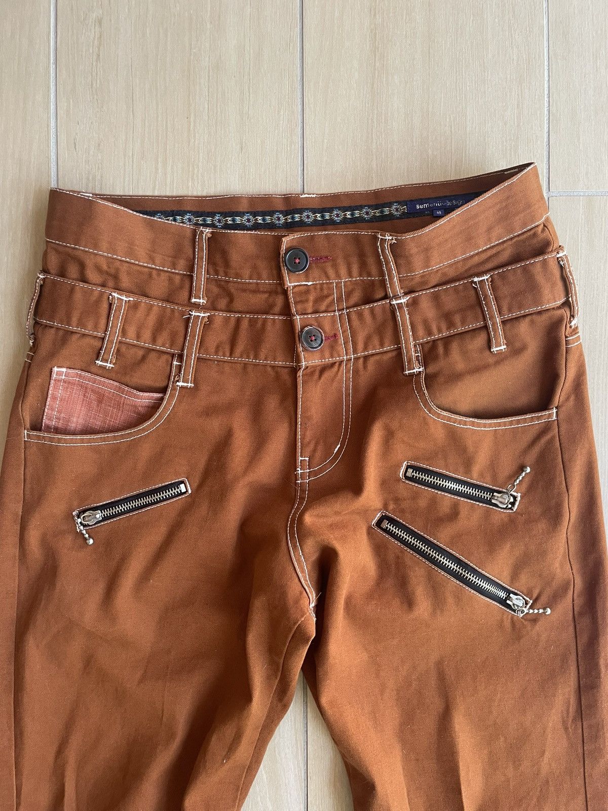 Hysteric Glamour Semantic Design Double Waist Pants Size US 30 / EU 46 - 2 Thumbnail