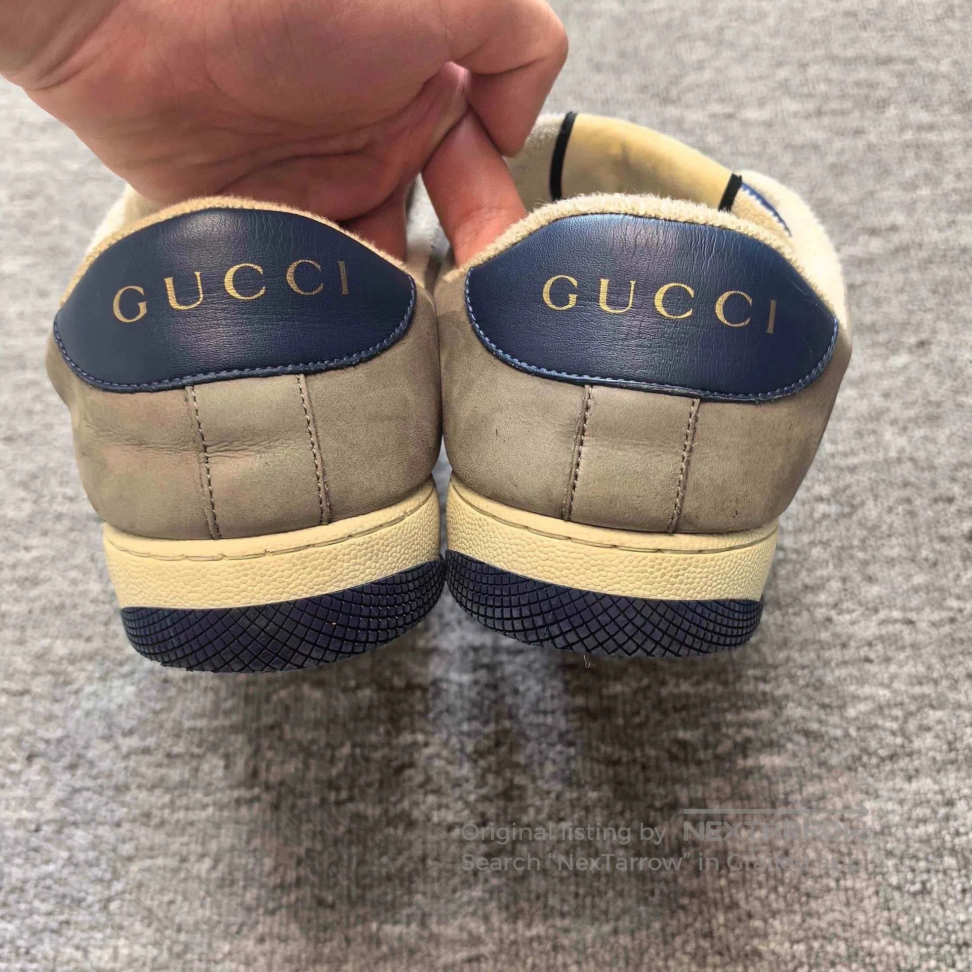 Gucci gucci multicolor sneakers with logo print. Size US 10 / EU 43 - 5 Thumbnail