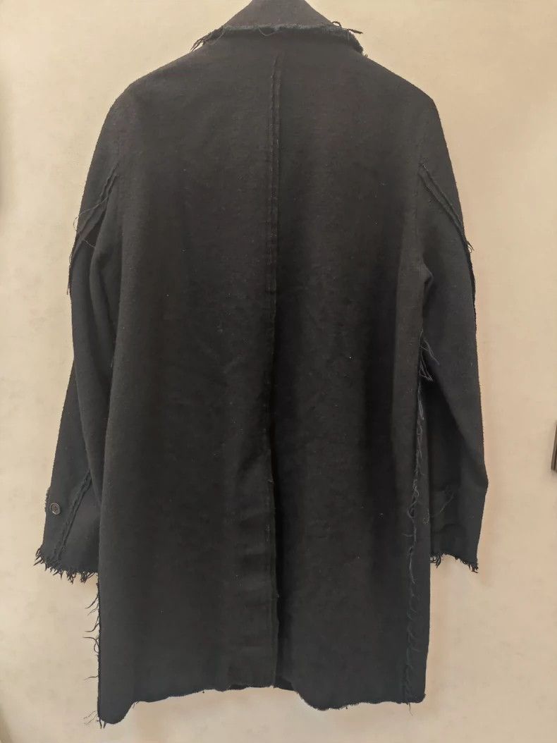 Undercover Elegant Fringed Wool Coat by Undercover Size US M / EU 48-50 / 2 - 3 Thumbnail
