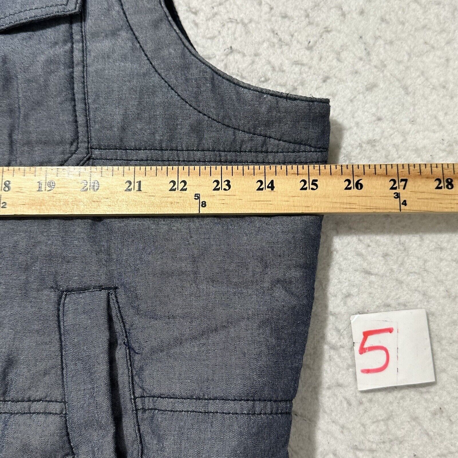 Bar III Bar III XXL Hooded Vest Sleeveless Jacket Quilted Navy Blue Size XXL / US 16-18 / IT 52-54 - 8 Thumbnail