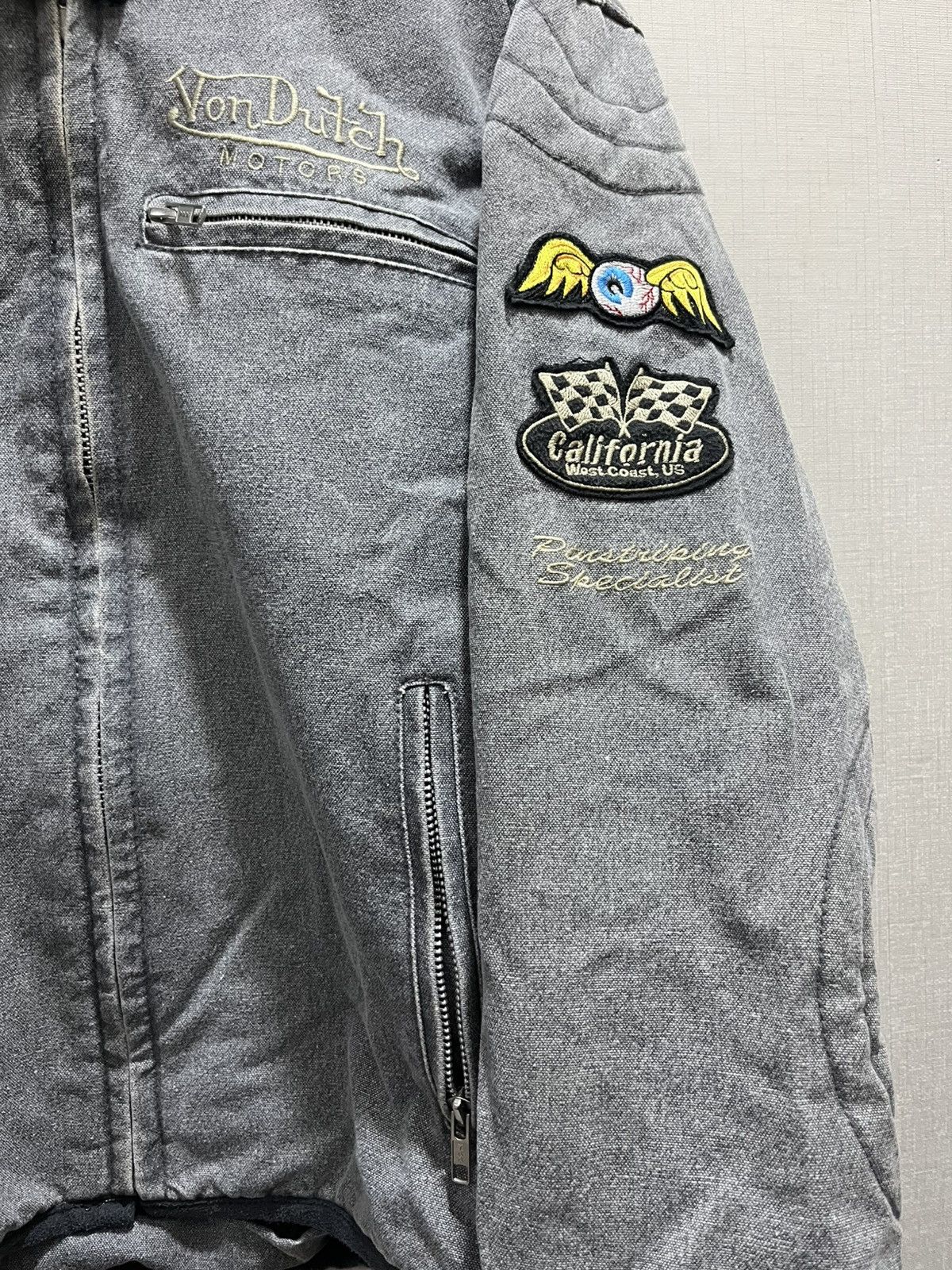 Von Dutch ( rare 🔥 ) von dutch vintage denim jacket Size US S / EU 44-46 / 1 - 3 Thumbnail
