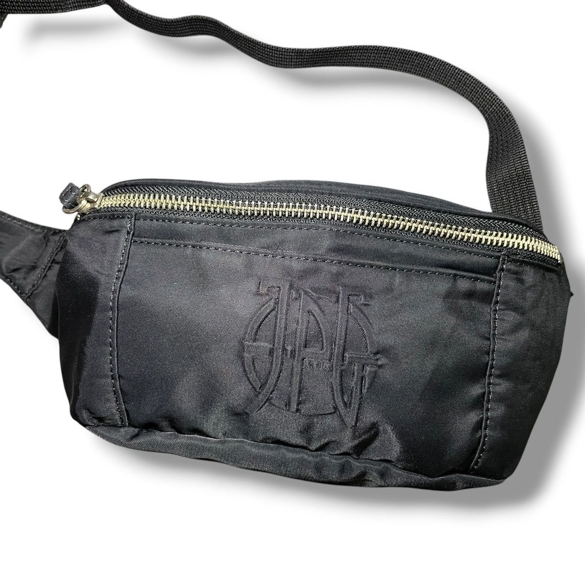 Jean Paul Gaultier RARE Jean Paul Gaultier Embossed JPG Logo Vintage Waist Bag Size ONE SIZE - 2 Thumbnail