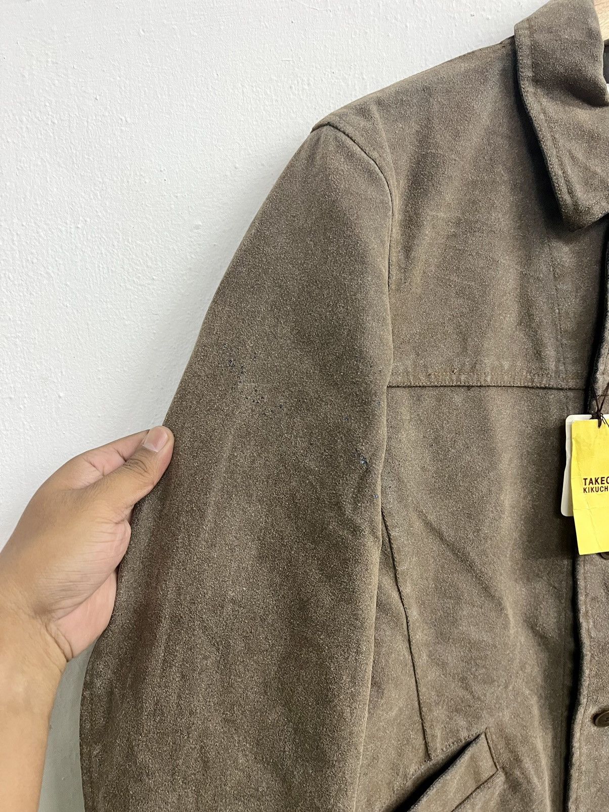 Japanese Brand Japanese Brand Takeo Kikuchi Leather Workwear Jacket Size US M / EU 48-50 / 2 - 6 Thumbnail