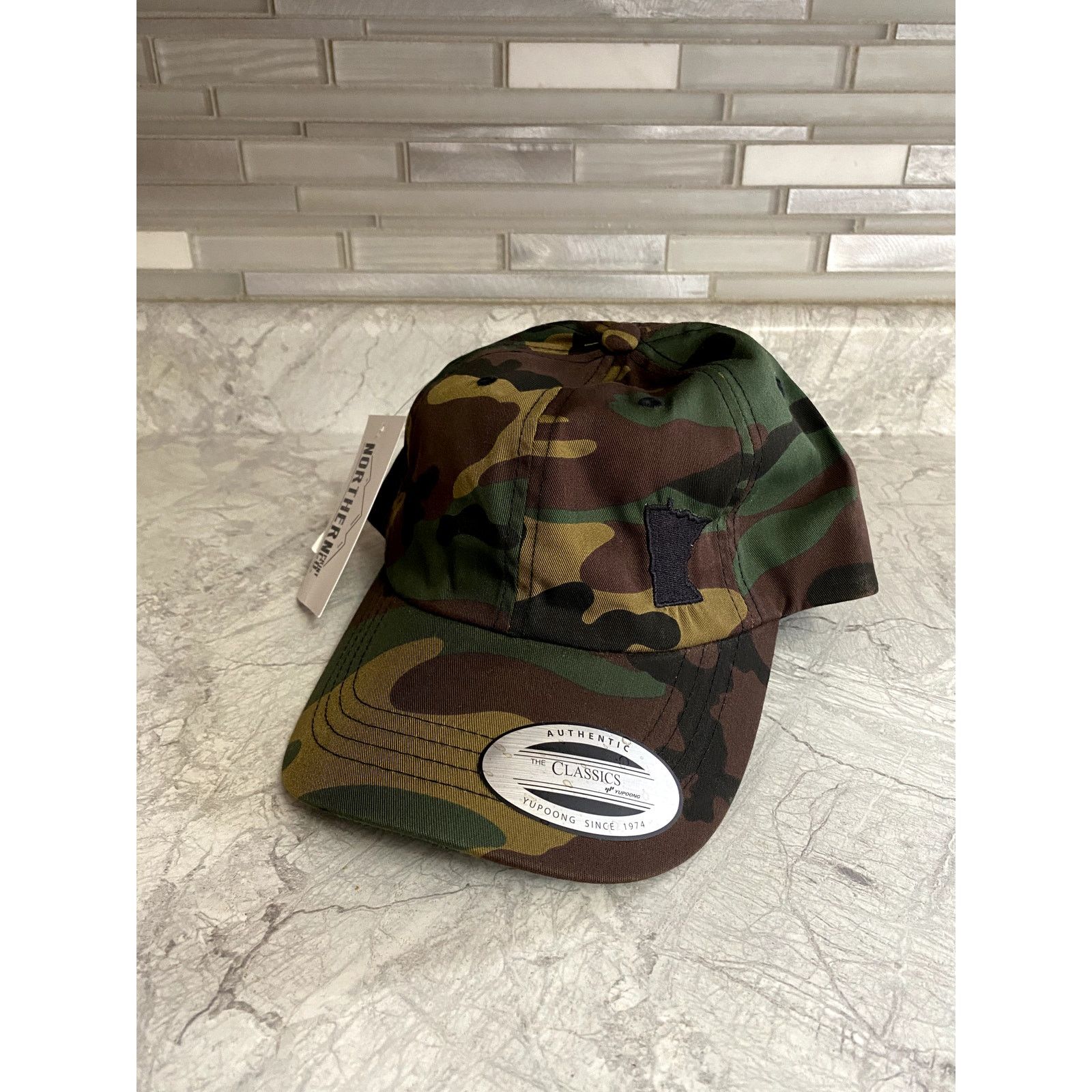 Other New with Tags - Minnesota Strapback Adjustable Camo Hat Size ONE SIZE - 1 Thumbnail