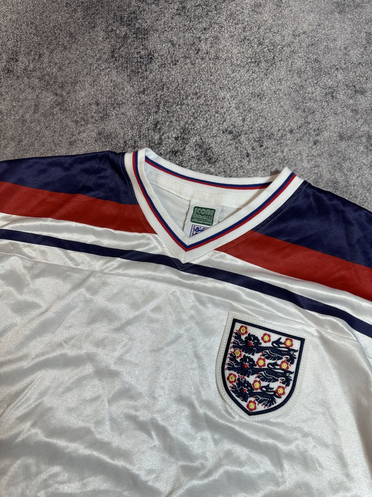 Vintage Vintage England Soccer Jersey Blokecore Style Rare Casual L Size US L / EU 52-54 / 3 - 2 Thumbnail