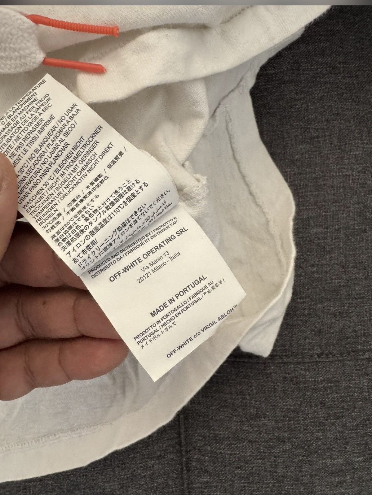 Off-White Off-White Virgil Temperature Map Tee White XL Size US XL / EU 56 / 4 - 6 Thumbnail