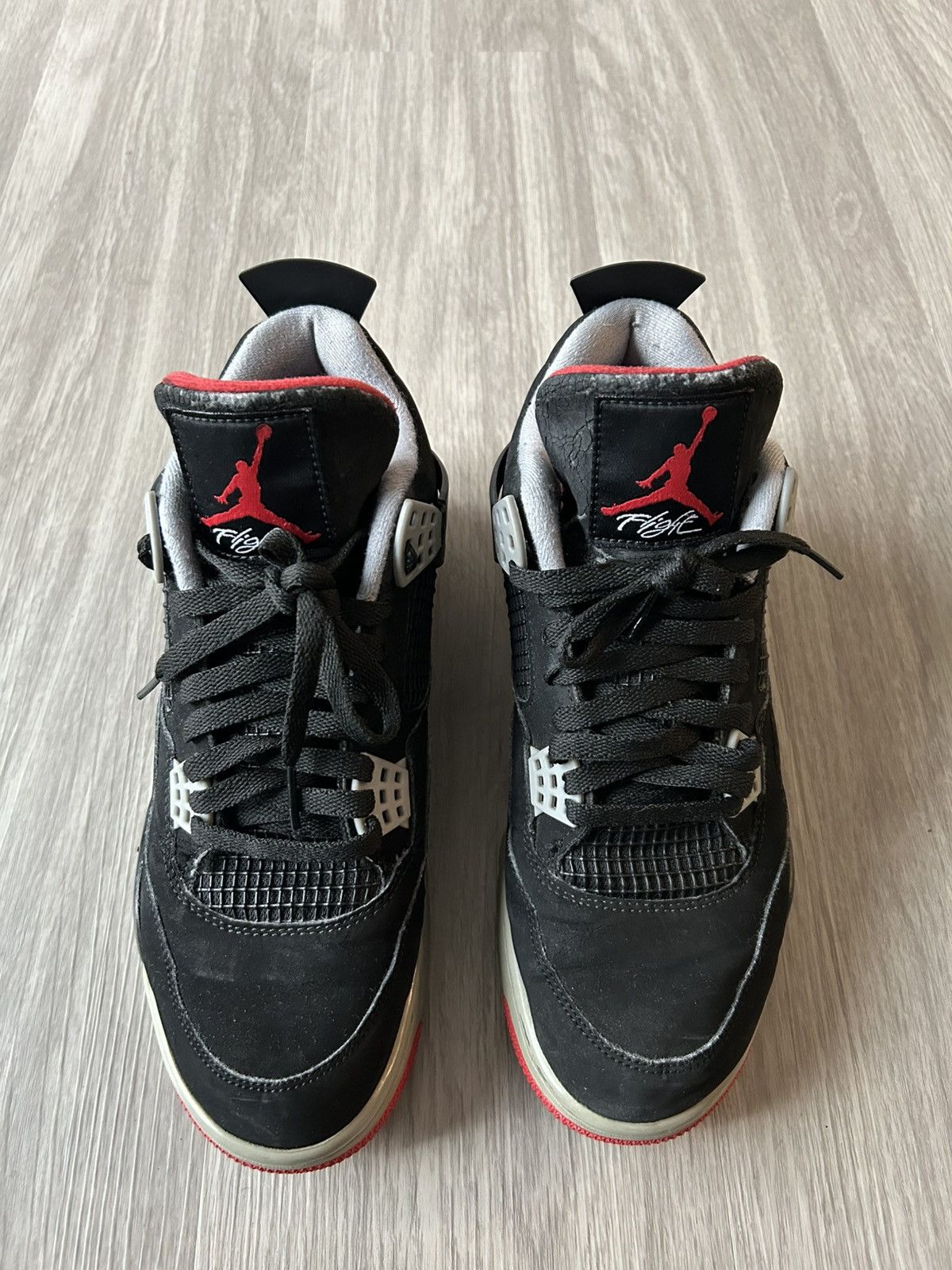 Jordan Brand Air Jordan Retro 4 Bred 2019 Size 10 Size US 10 / EU 43 - 3 Thumbnail