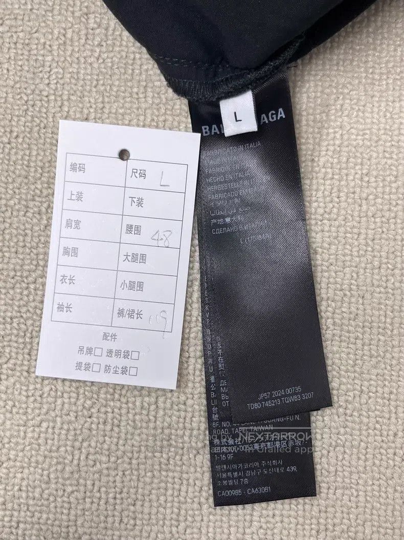 Balenciaga Balenciaga size L Solid Color Zipper Loose Casual Pants Size 24" / US 00 / IT 34 - 4 Thumbnail
