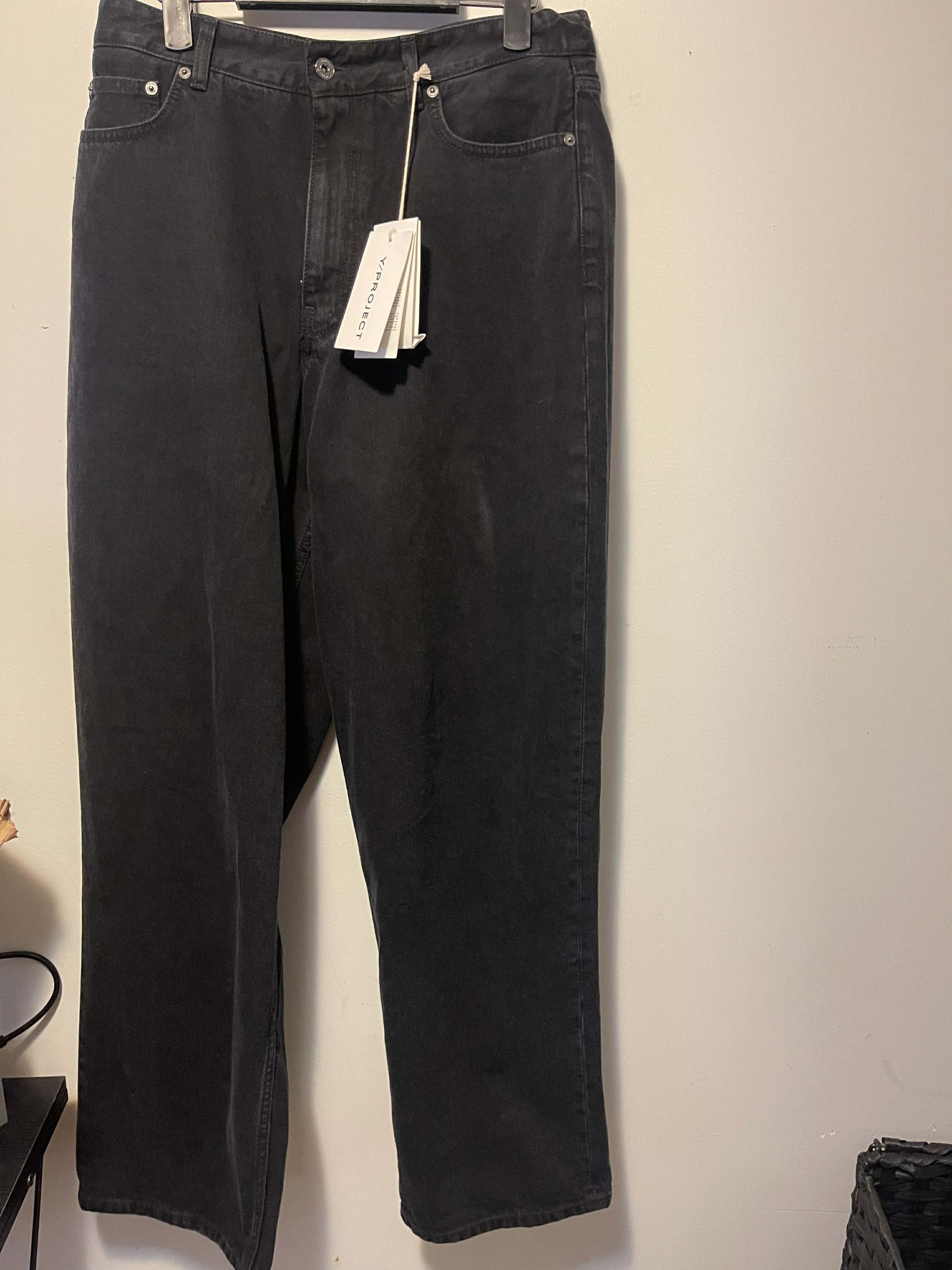 Y/Project Y/PROJECT Black Multi Waistband Jeans Size US 30 / EU 46 - 2 Thumbnail