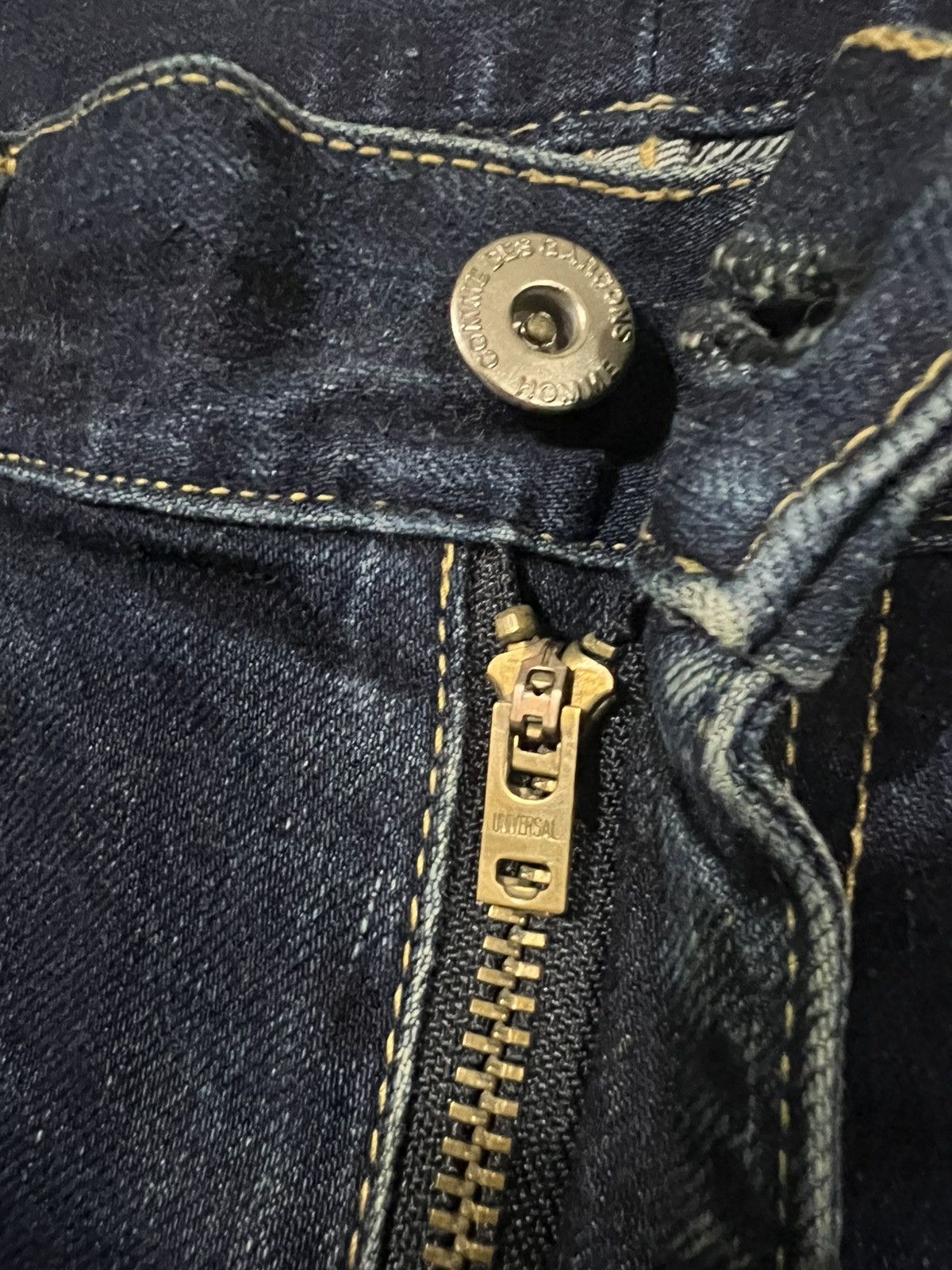 Comme des Garcons Homme AW14 Comme des Garcons Homme Runway Zipper Fly Denim Jeans Size US 32 / EU 48 - 6 Thumbnail