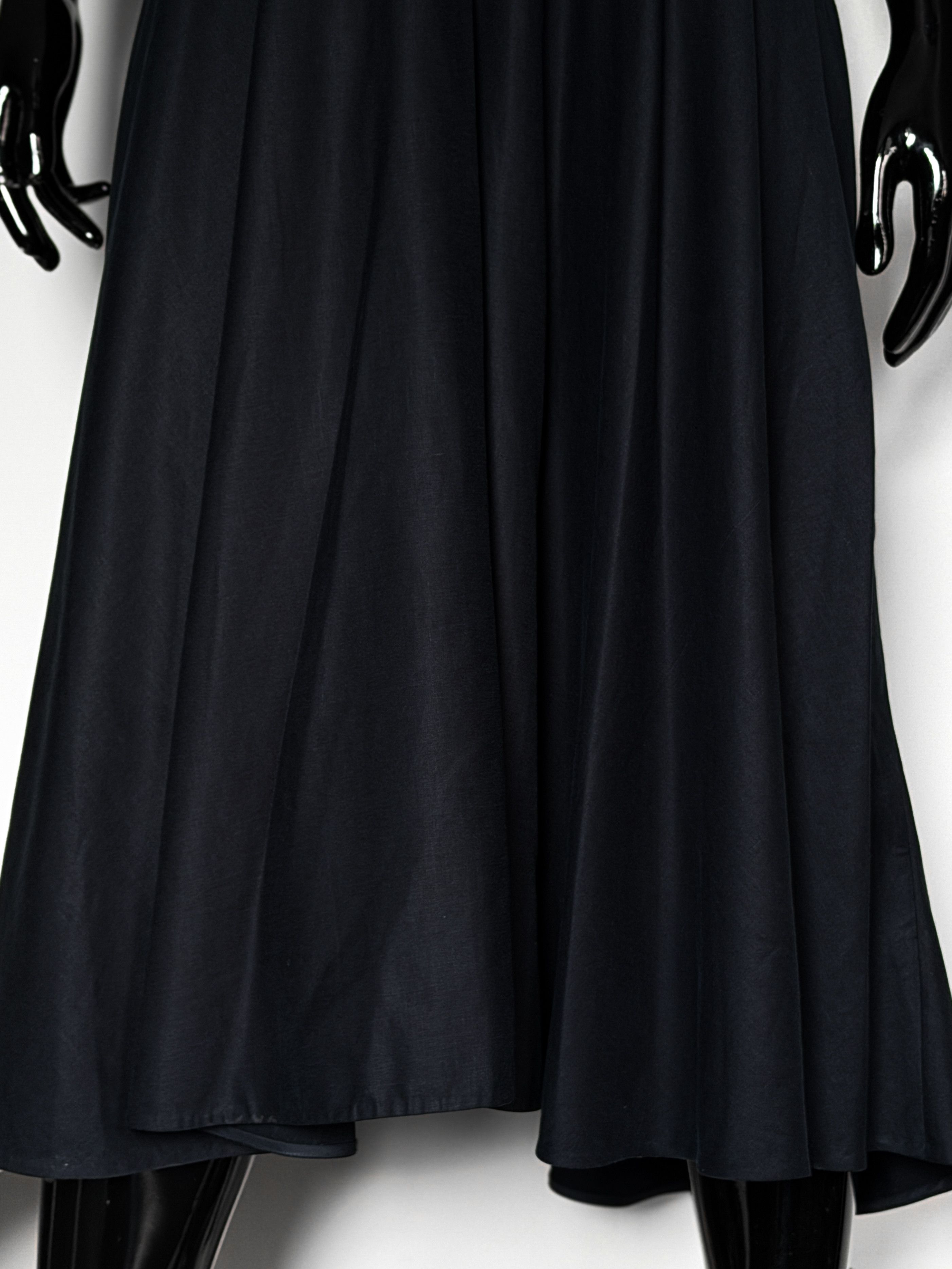 Other Varana London Luxury Navy Sleeveless Dress Cotton Lining Size L / US 10 / IT 46 - 7 Thumbnail
