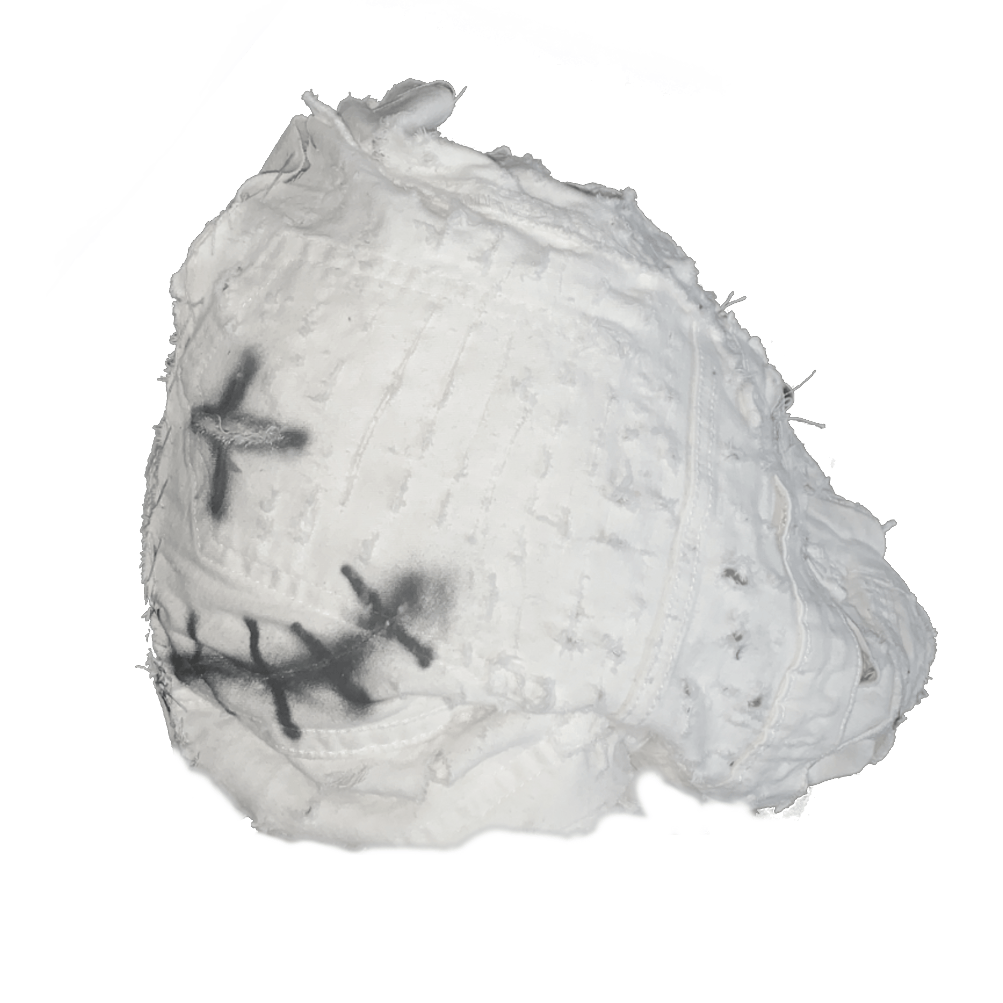 GOTHBOICLIQUE × Youths In Balaclava 1OF1 Distressed PHANTOM Balaclava Size ONE SIZE - 2 Thumbnail