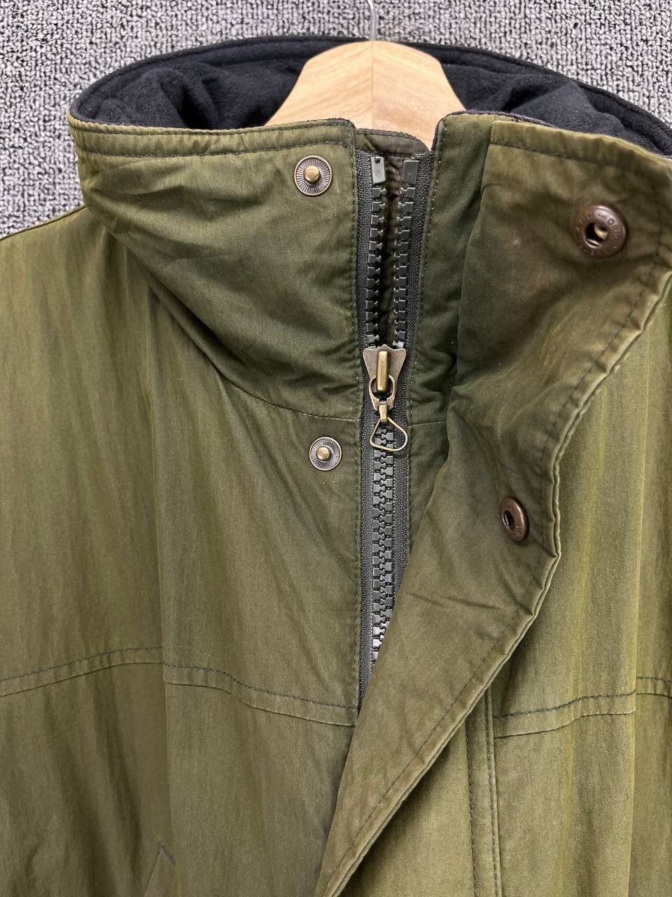 L.L. Bean × Vintage Vintage L.L. Bean Military Army Trashed Long Jacket Size US M / EU 48-50 / 2 - 14 Thumbnail