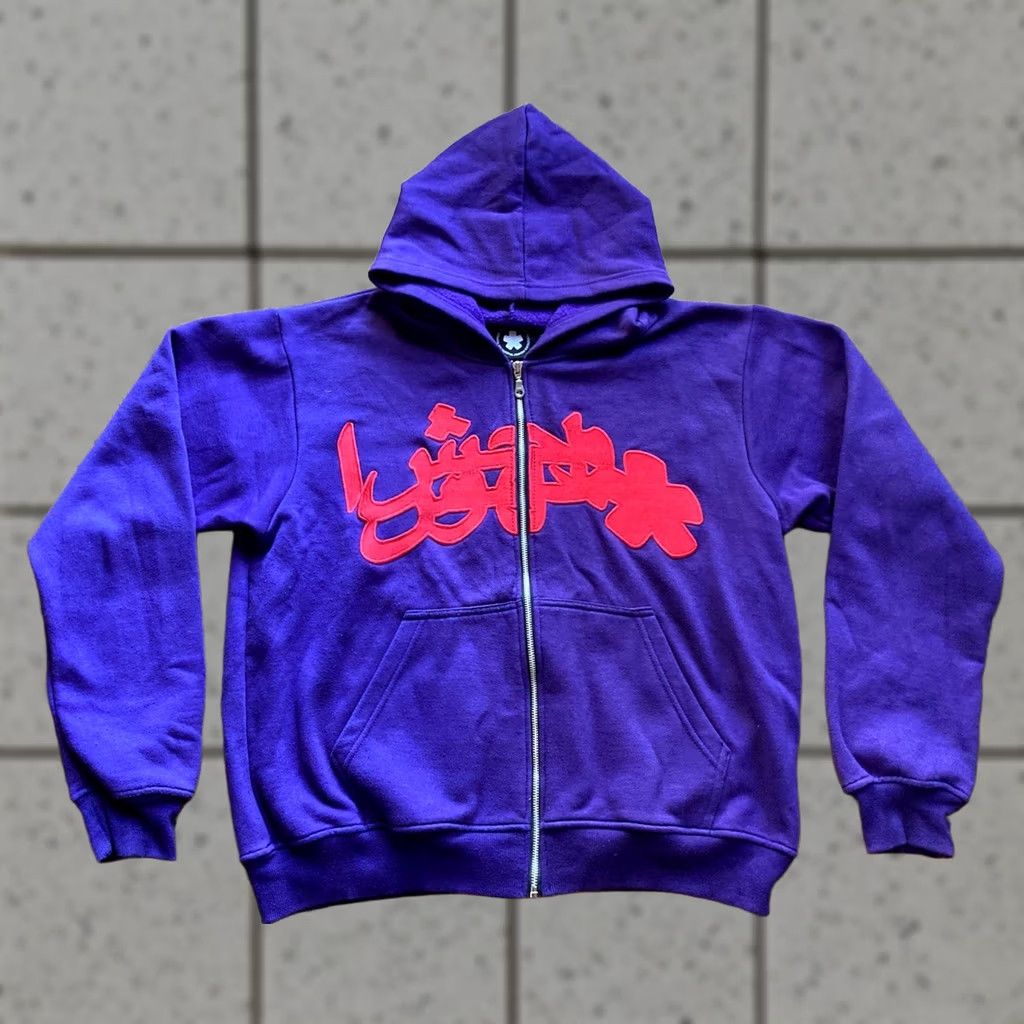Logo 7 Highest Tendencies Hoodie Mens Size Medium Purple Full Zip Logo Size US M / EU 48-50 / 2 - 1 Thumbnail