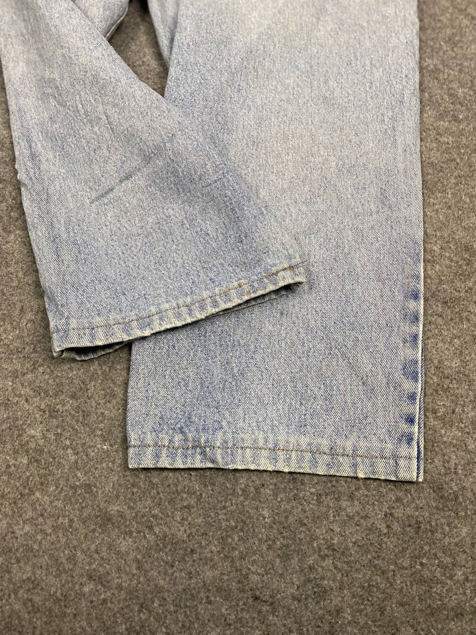 Levi's vintage levis 550 lightwash distressed baggy denim Size US 35 - 4 Thumbnail