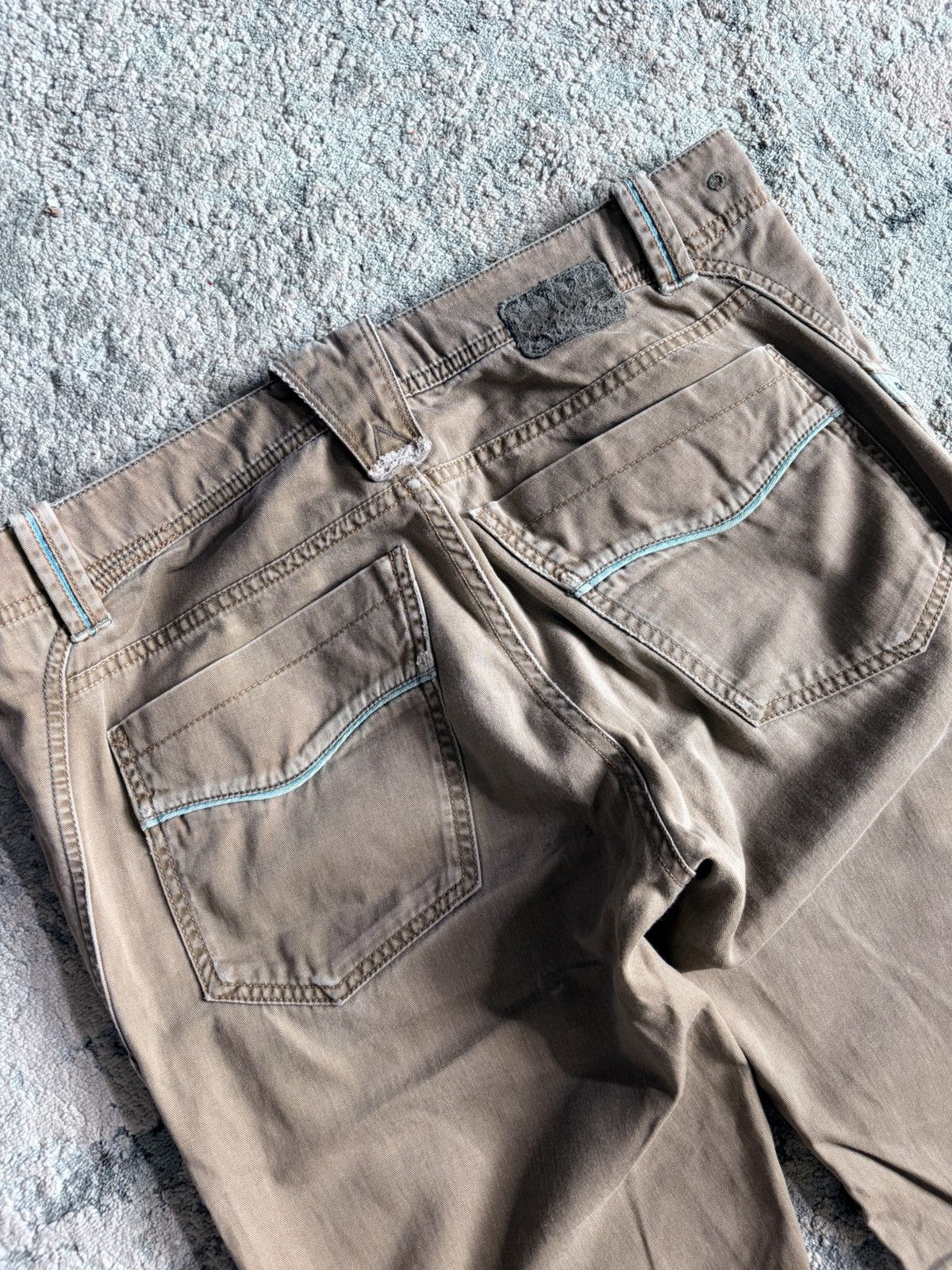 Diesel Bootcut Laceup Leg Bootcut Pants Size US 30 / EU 46 - 10 Thumbnail