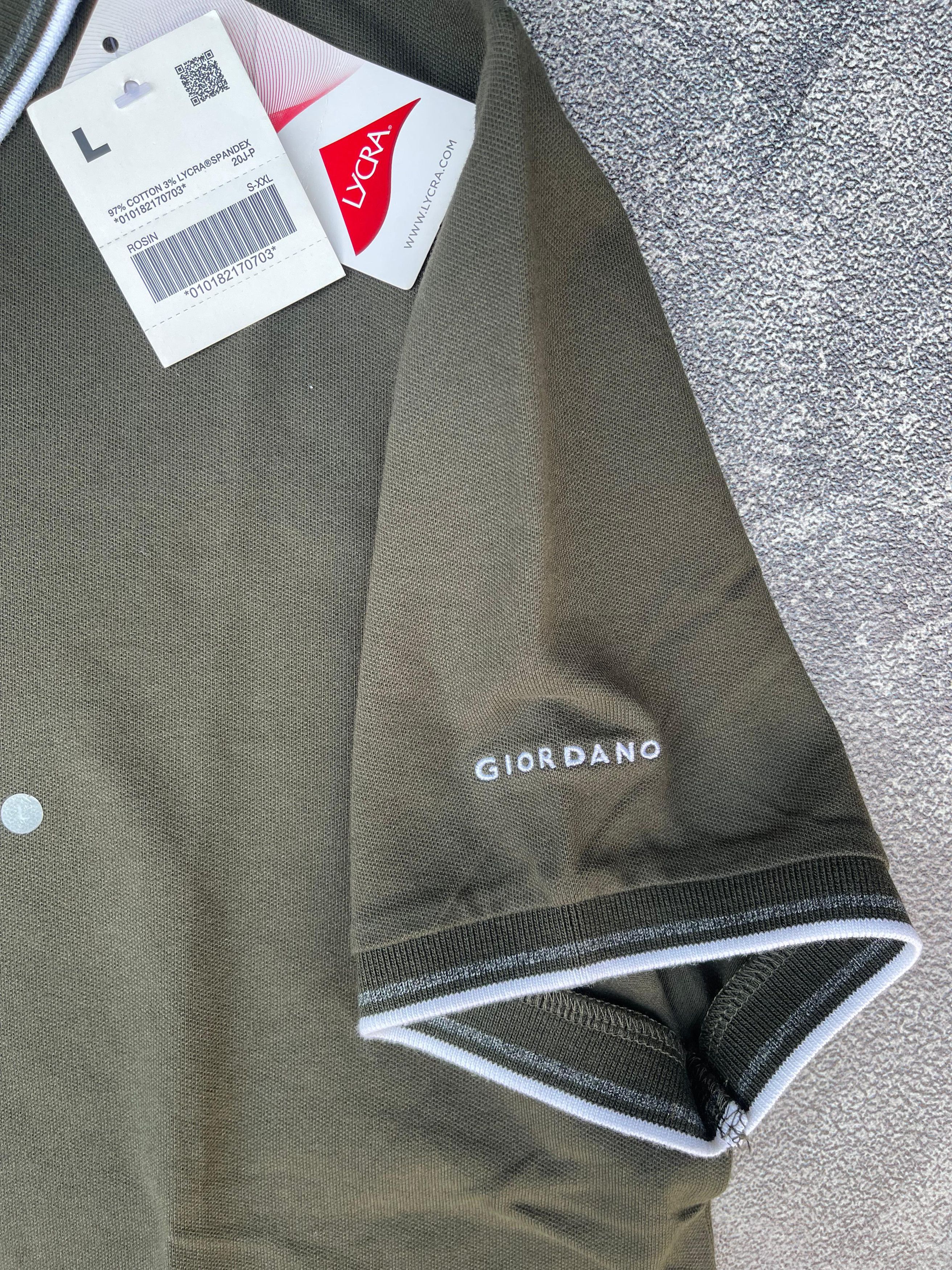 Giordano Polo "Giordano" Black Size L Size US L / EU 52-54 / 3 - 3 Thumbnail