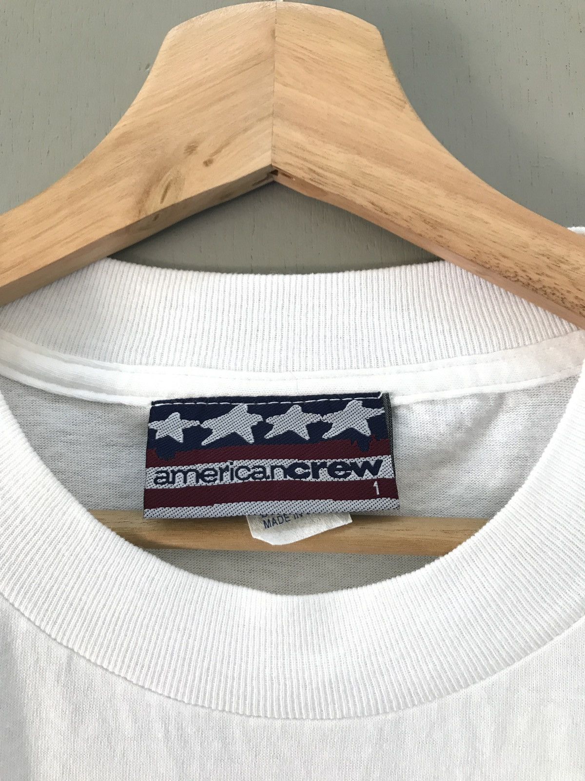 Vintage Vintage 90s American Crew "Haircut" Promo Graphic Art Tees Size US L / EU 52-54 / 3 - 4 Thumbnail