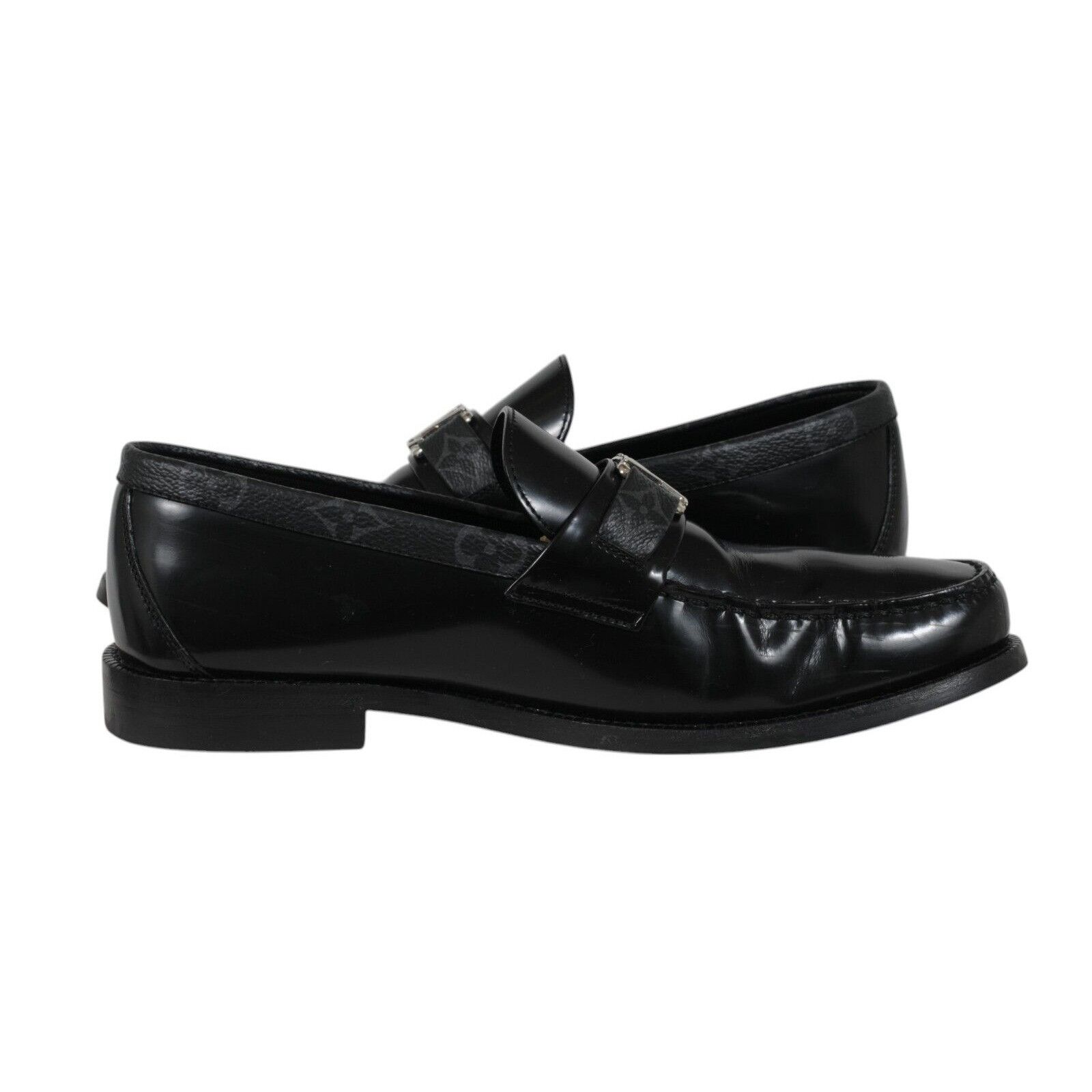 Louis Vuitton Major Loafers Black Leather - 02492 Size US 7.5 / EU 40-41 - 10 Thumbnail