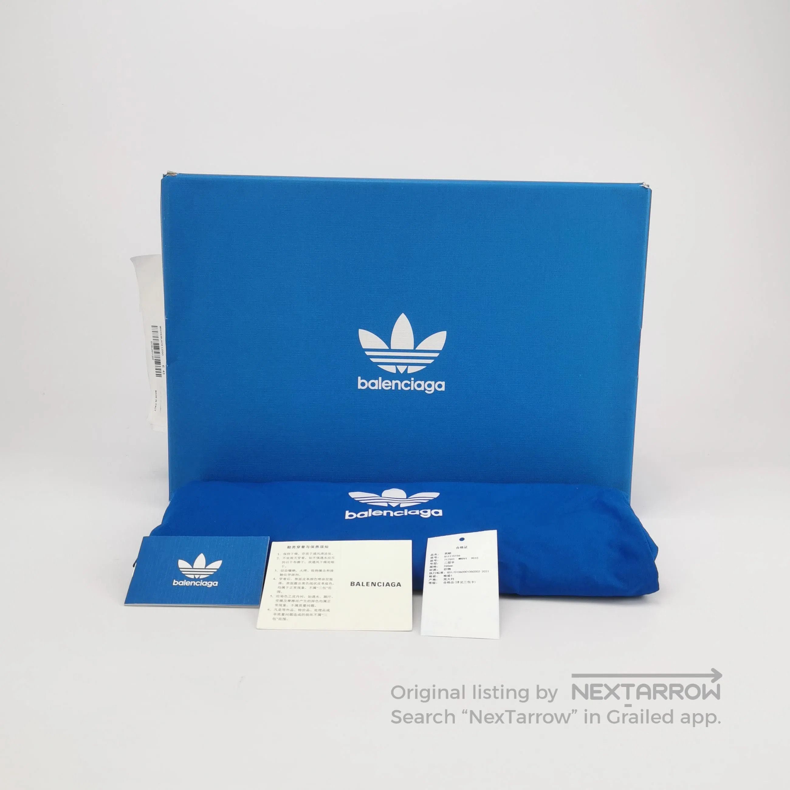 Balenciaga Balenciaga Adidas Speed Collab Logo Sneakers. Size US 10 / EU 43 - 8 Thumbnail
