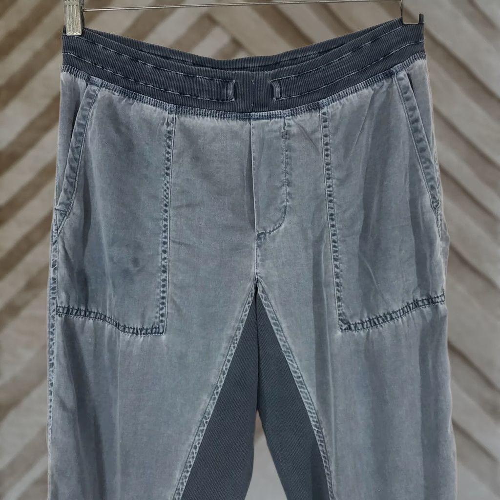 Vintage Sundance Womens Small Blue Lyocell Jogger Pants Size 28" / US 6 / IT 42 - 1 Thumbnail