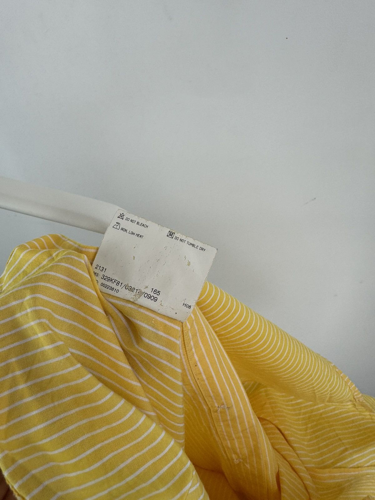 Burberry × Vintage Vintage Thomas Burberry Striped Long Sleeve Shirt Size US L / EU 52-54 / 3 - 6 Thumbnail