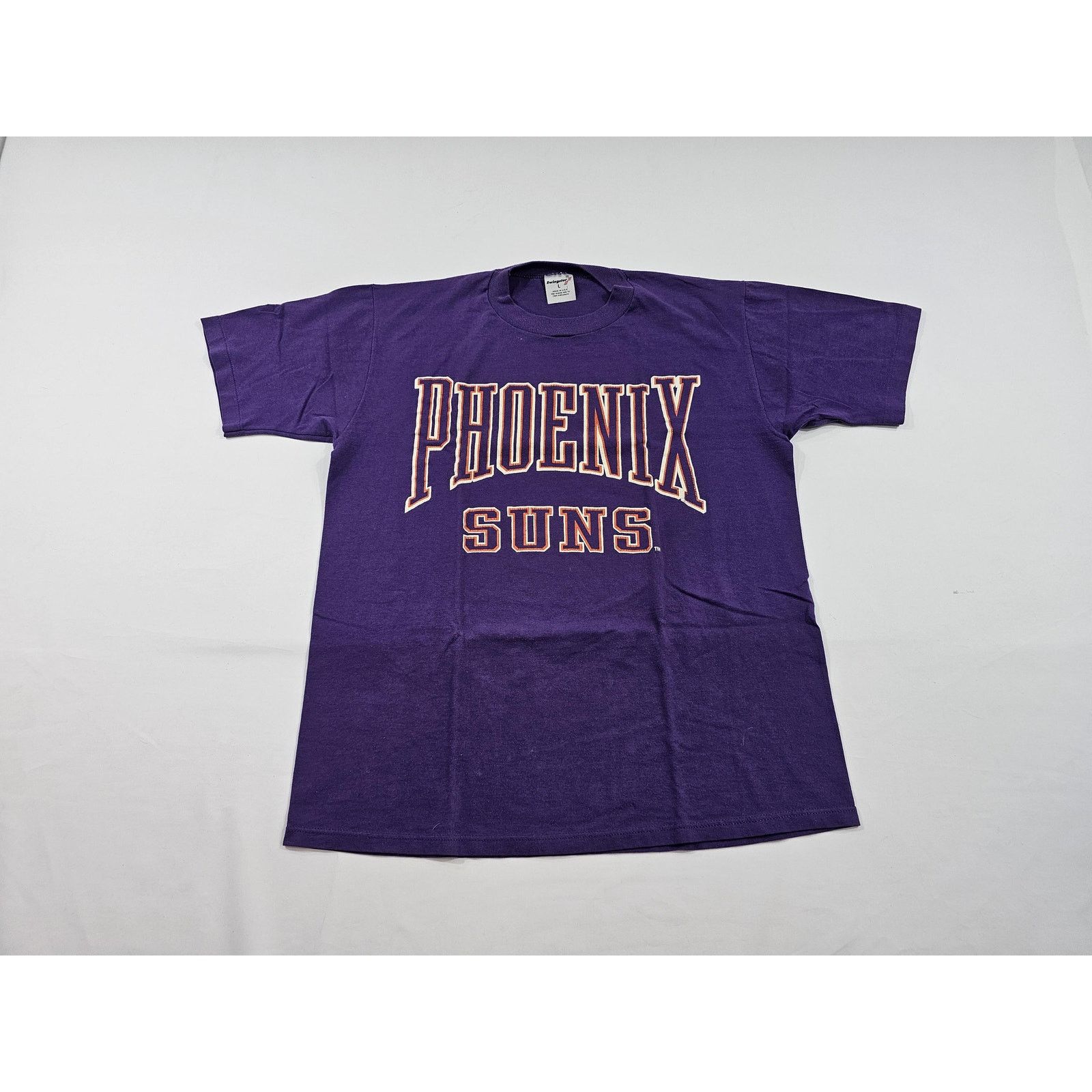Swingster Phoenix Suns T-shirt Purple Orange Sz L 1990s Size US L / EU 52-54 / 3 - 1 Thumbnail