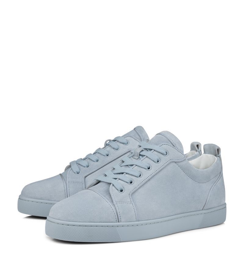 Christian Louboutin o1s1wg110924 Louis Junior Low Top Sneaker in Grey Size US 9 / EU 42 - 1 Thumbnail