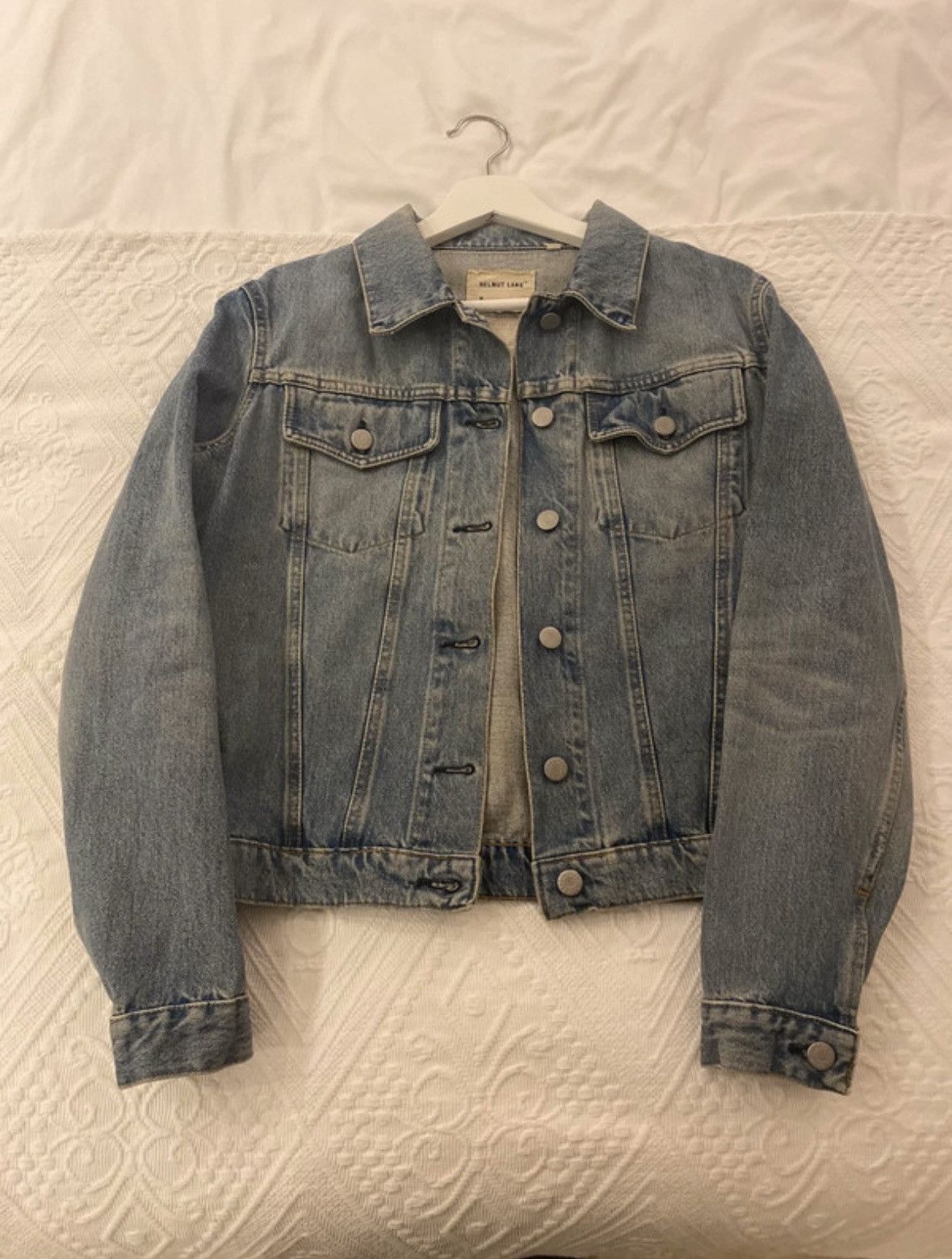 Helmut Lang Helmut Lang Denim Jacket Size US S / EU 44-46 / 1 - 1 Thumbnail