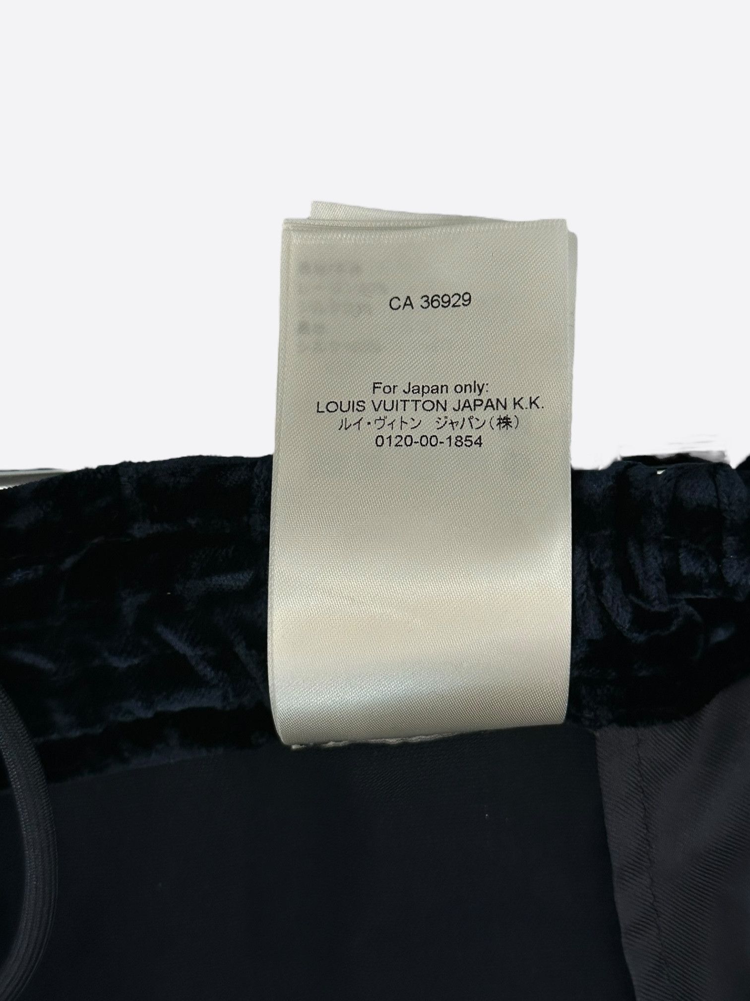 Louis Vuitton Louis Vuitton Navy Velvet Flared Track Pants Size US 38 / EU 54 - 9 Thumbnail