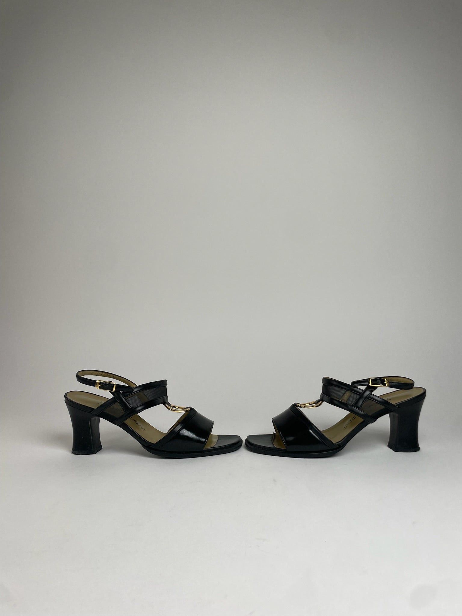 Other Vintage Yves Saint Laurent Leather Pumps Black EU36,5 Size US 5 / IT 35 - 1 Thumbnail