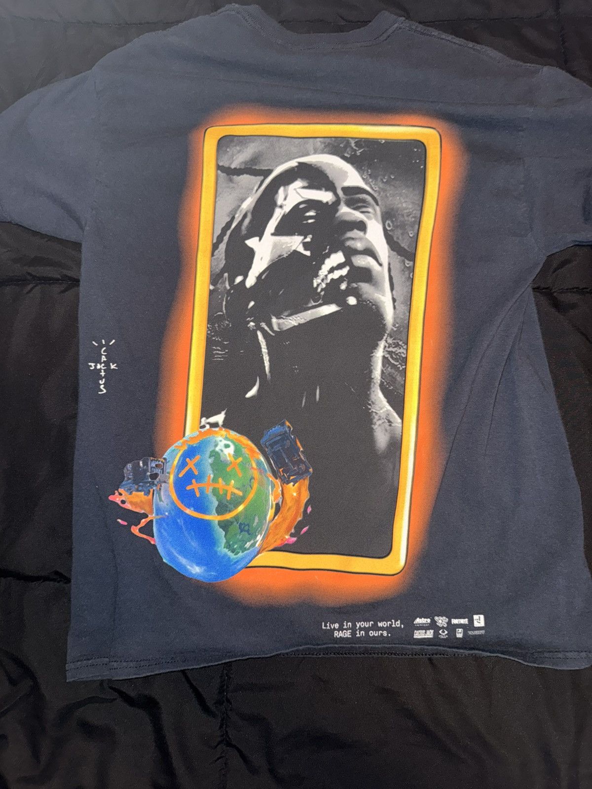 Travis Scott Travis Scott Astro Portrait Tee Black Size US S / EU 44-46 / 1 - 1 Thumbnail