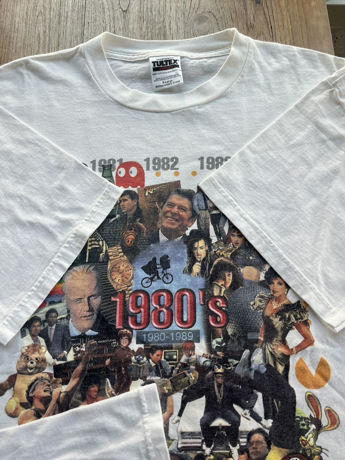 Vintage Vintage 1980’s Culture Popular Trend Tshirt Size US XL / EU 56 / 4 - 7 Thumbnail