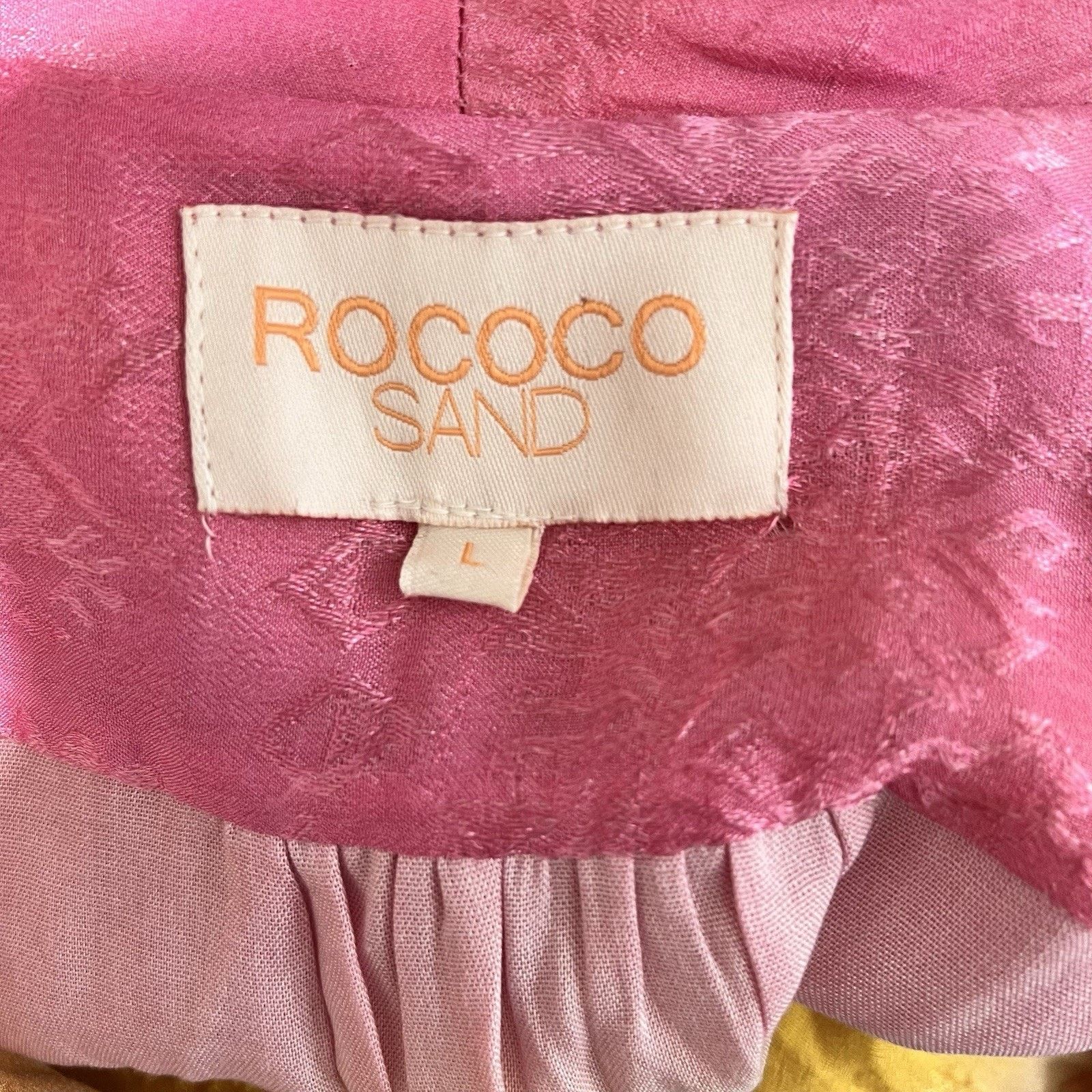 Rococo Sand Rococo Sand Wrap Mini Dress (L) Ombré Luxe Ibiza Boho Size L / US 10 / IT 46 - 7 Thumbnail