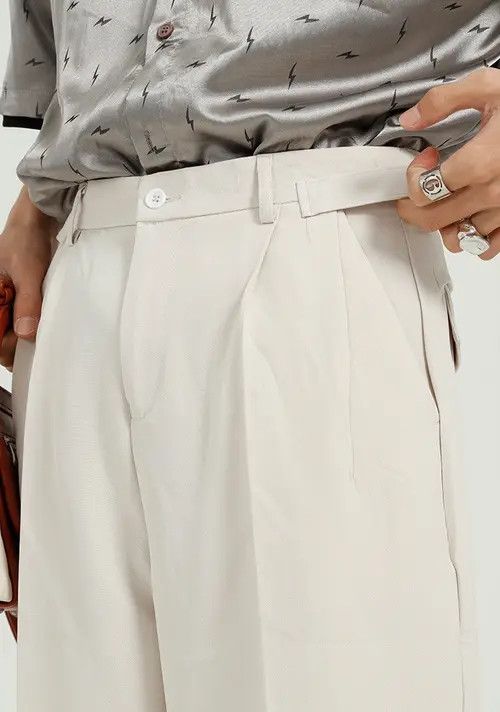 Other Casual loose straight trend solid color trousers Size US 32 / EU 48 - 5 Thumbnail