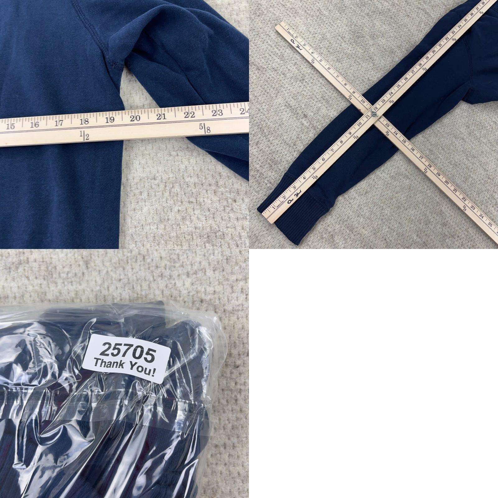American Eagle Outfitters VINTAGE American Eagle Hoodie Women L Blue Faded Worn Spell Out AEO 77 Logo Zipper Hooded Pockets Pullover All Seasons Modern Preppy 90s Mens Womens Size L / US 10 / IT 46 - 8 Thumbnail