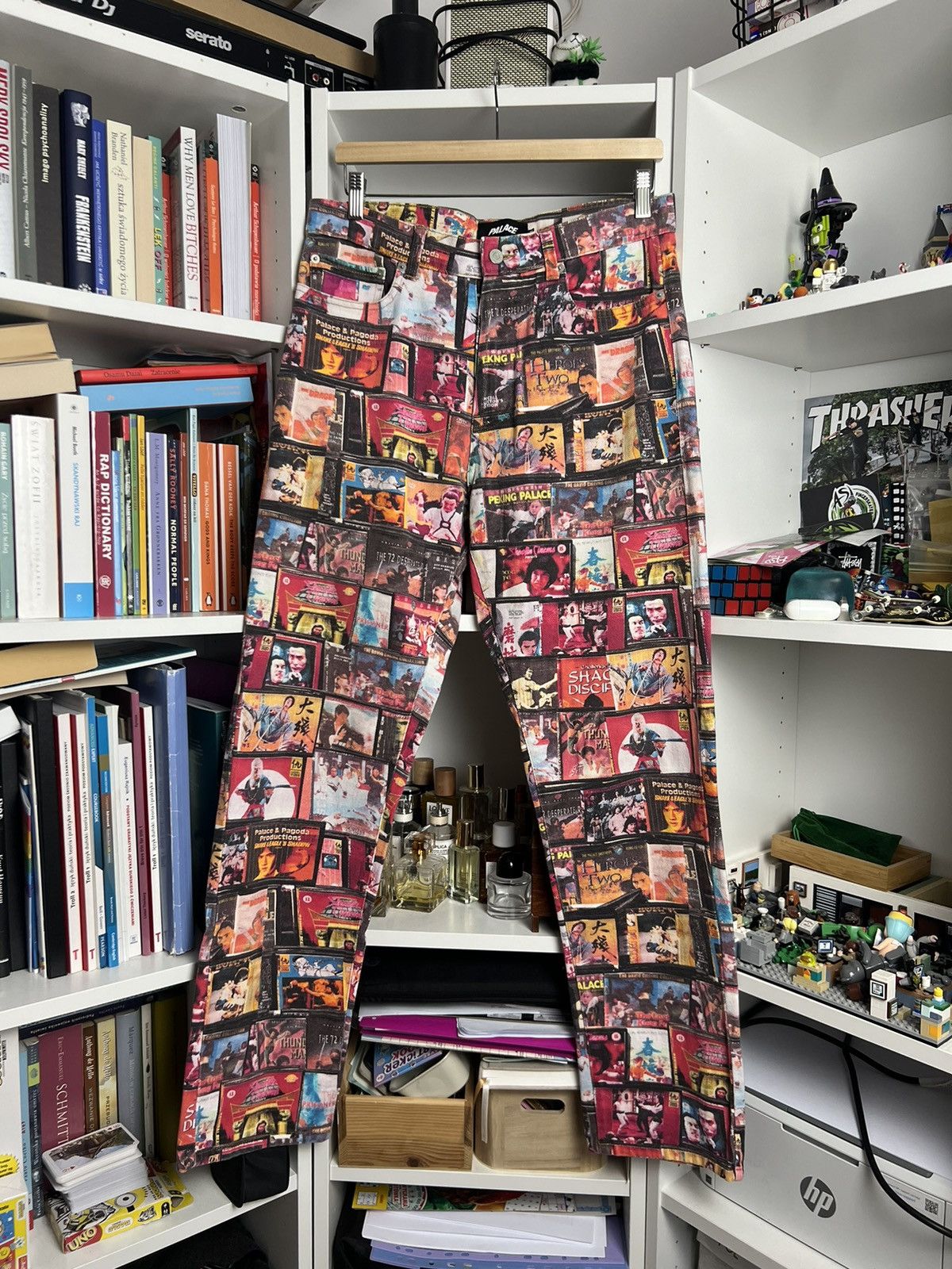 Designer × Palace Palace all over print Peaking denim jeans pants 30 skate rare Size US 30 / EU 46 - 2 Thumbnail